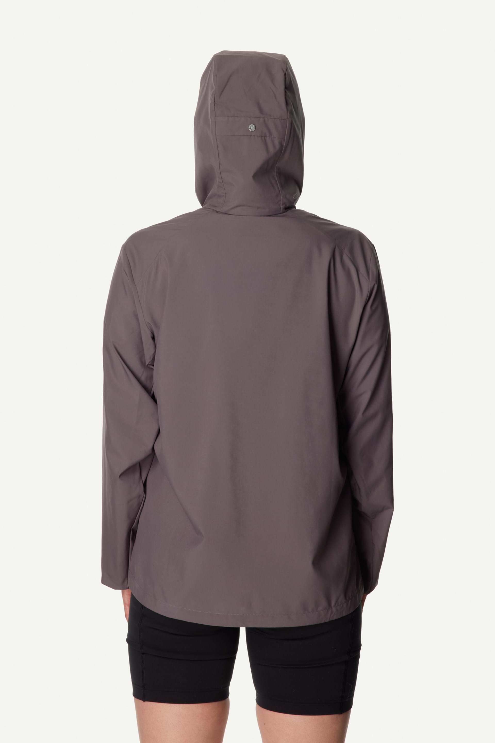 Giacca Pace Trail Houdi Donna Purple Gray