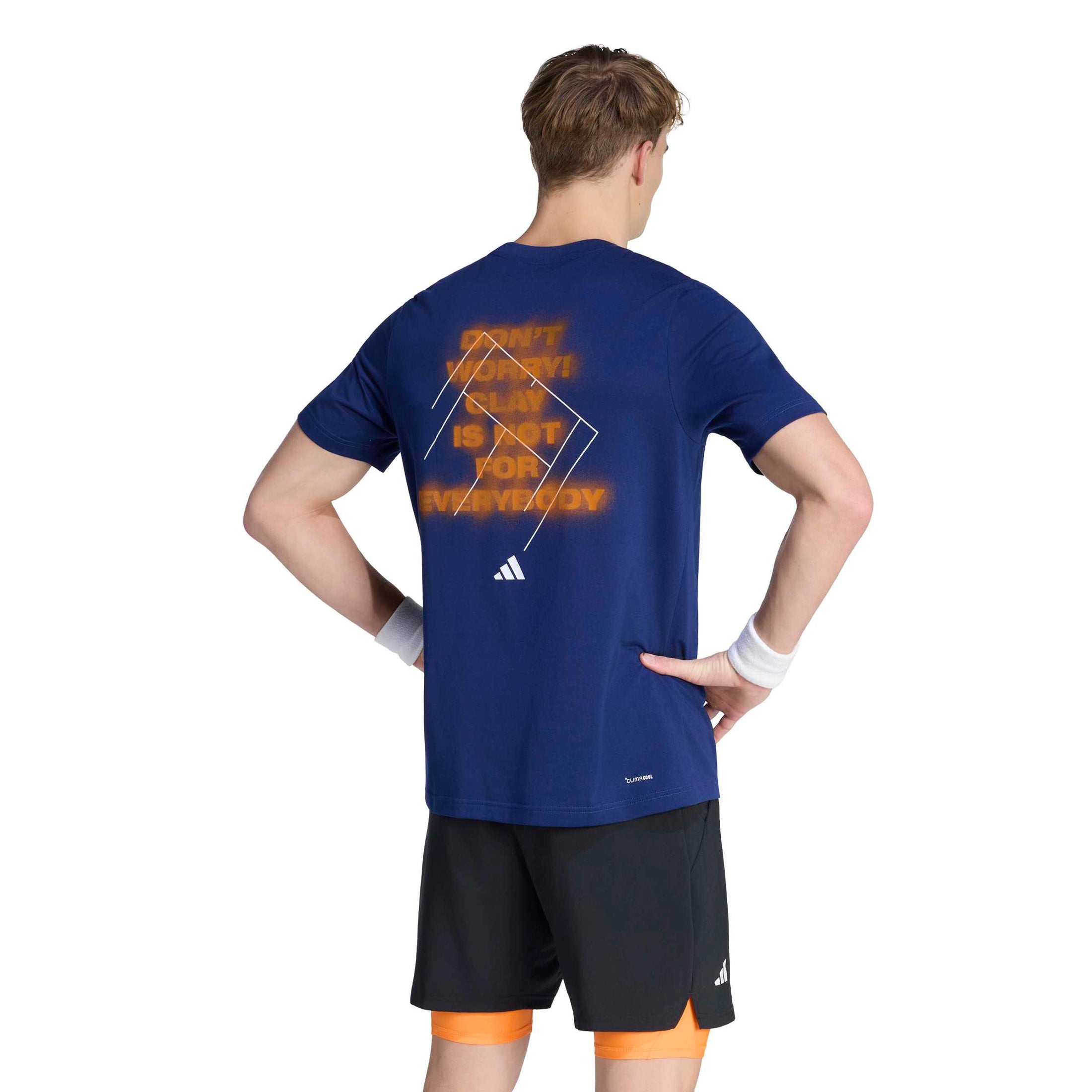 T-shirt Clay Uomo Dark Blue