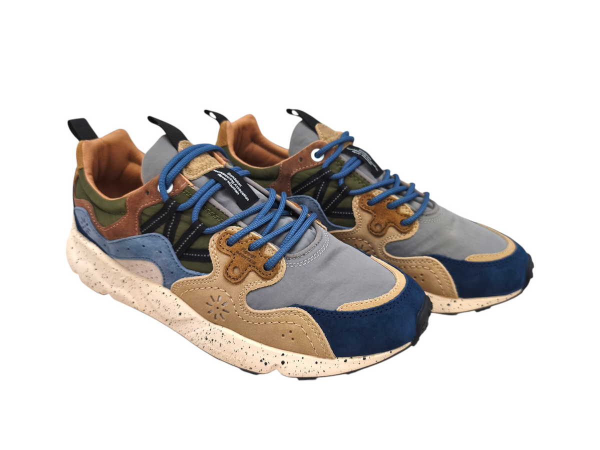 Men's Yamano 3 Shoes Navy/Light Brown/Grey