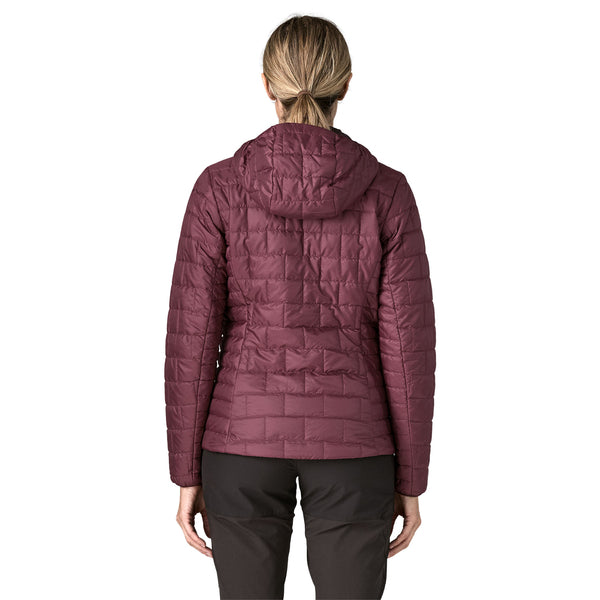 Women's Nano Puff Hoody Jacket Berry Fig