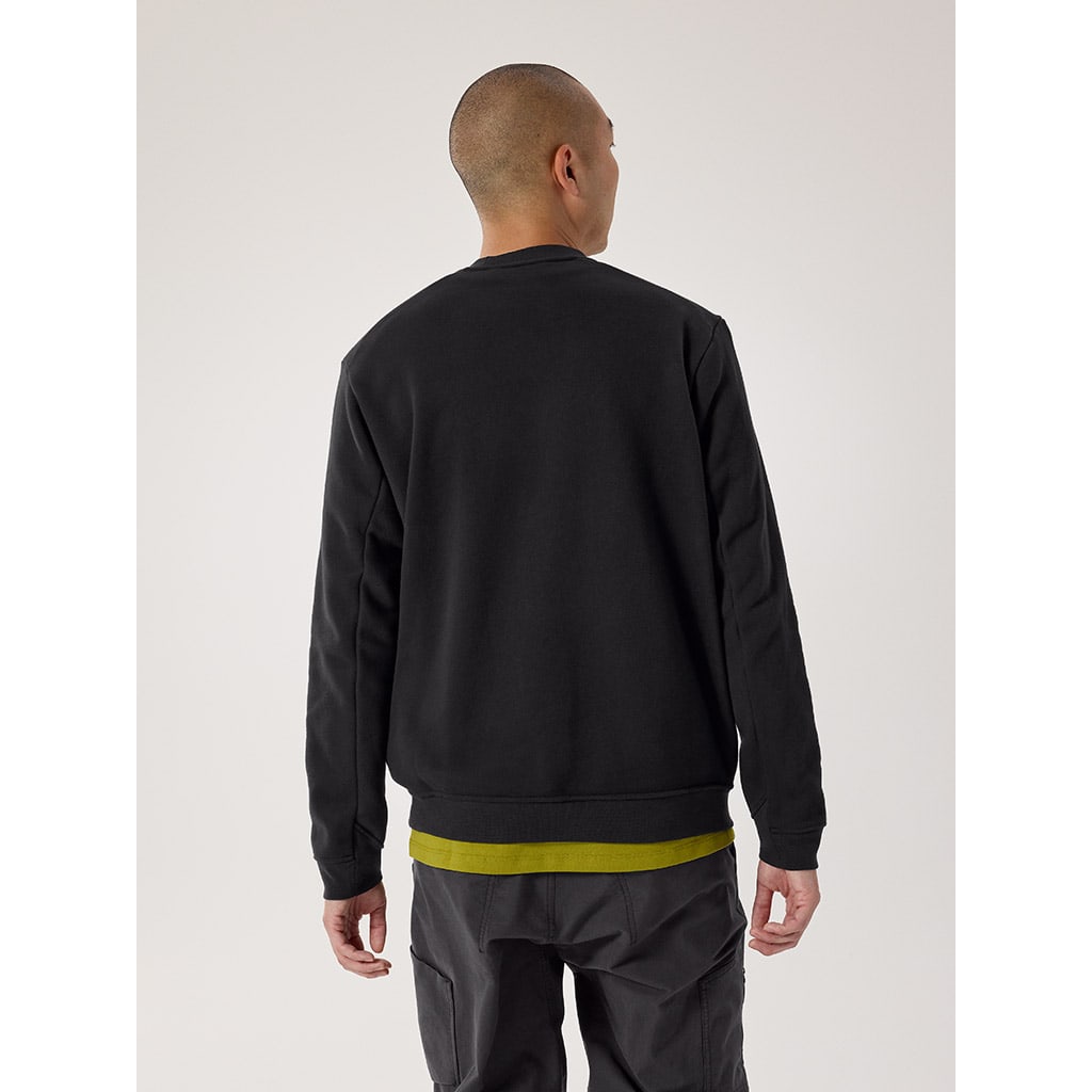 Maglia Emblem Fleece Uomo Black