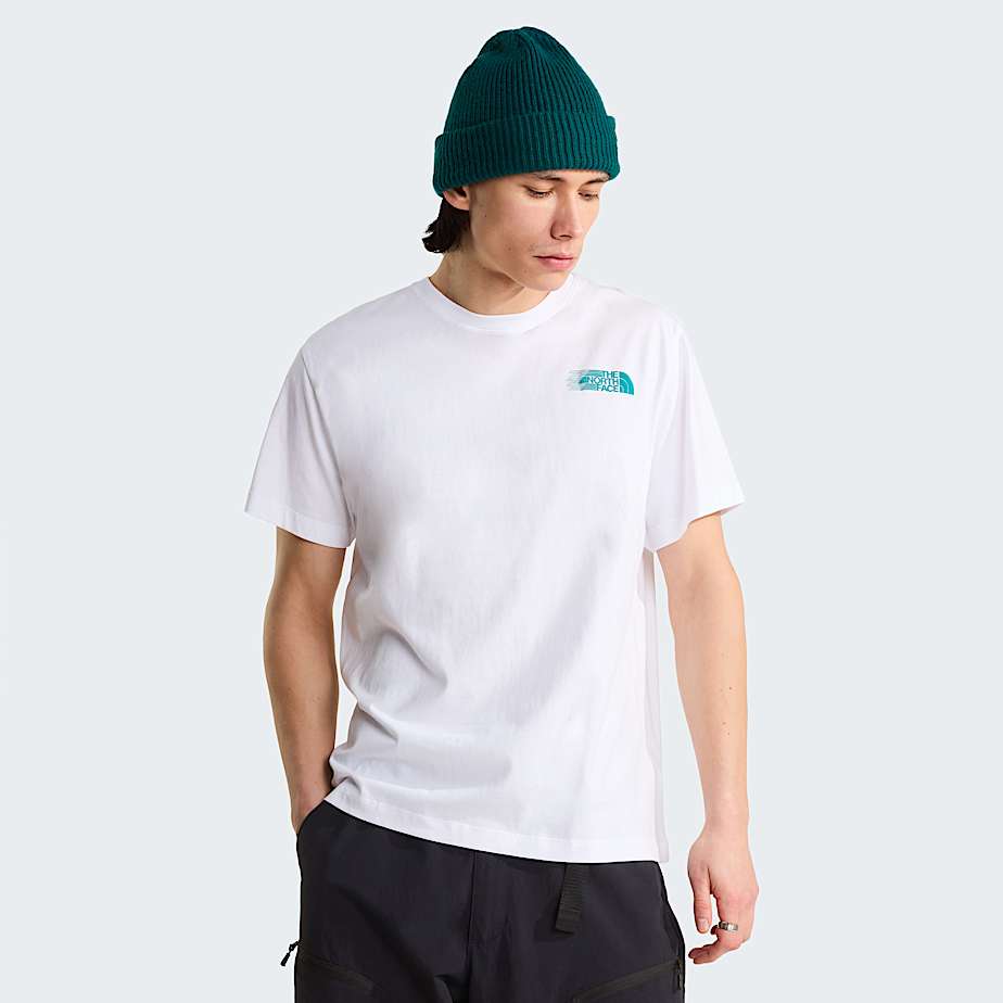 Ανδρικό μπλουζάκι Retro Trail White