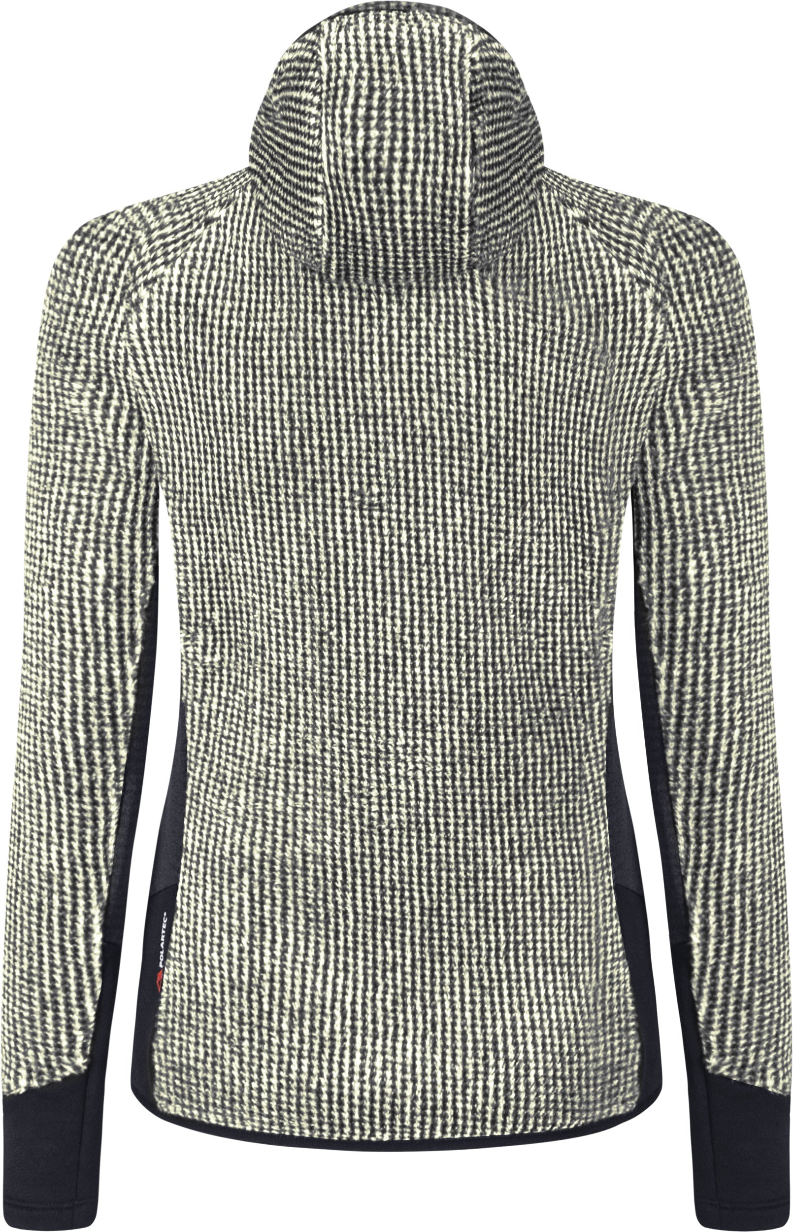 Maglia Remix Fleece Donna Black/White