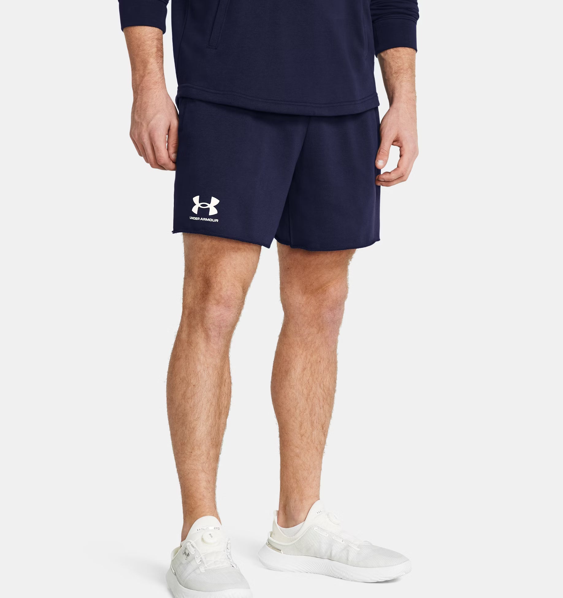 Mann Rival Terry Kurze Hose Midnight Navy