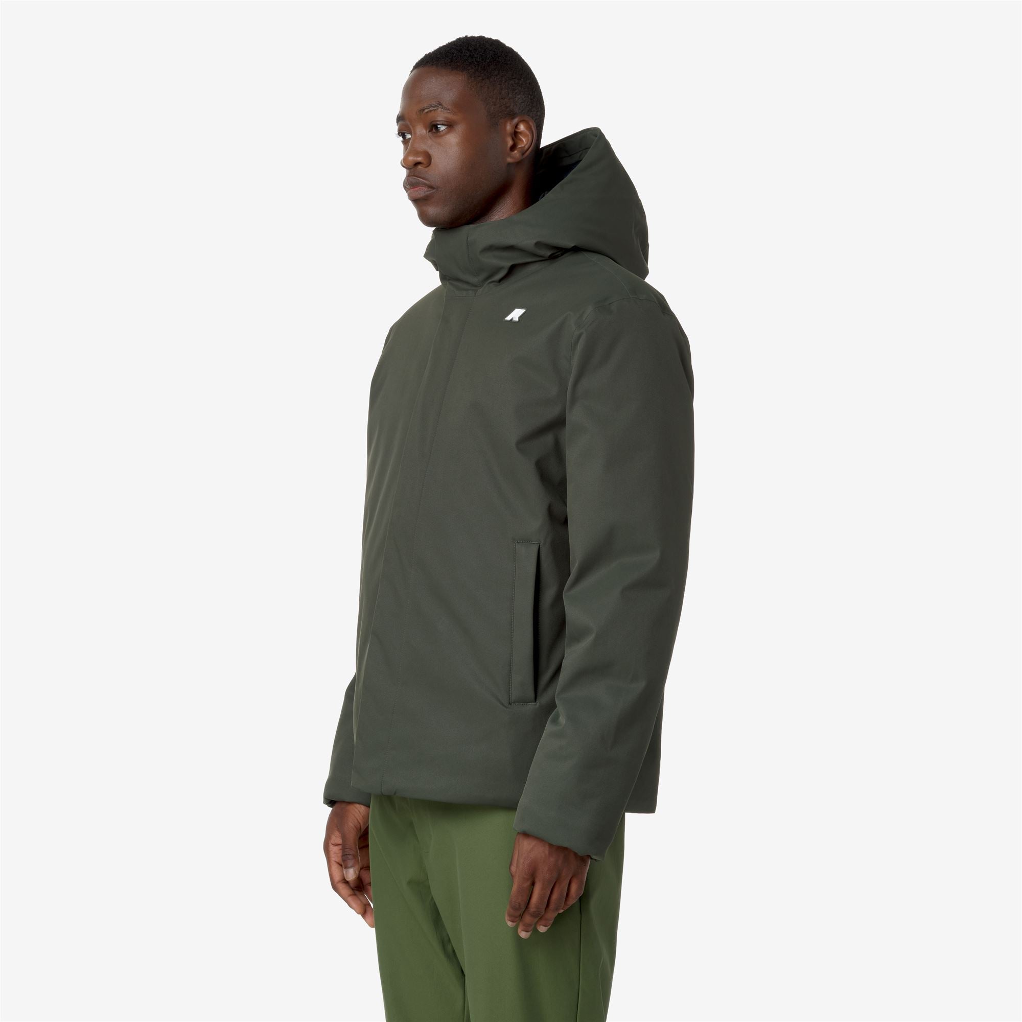 Giacca Jacko Twill Marmotta Uomo Green B/Blue A