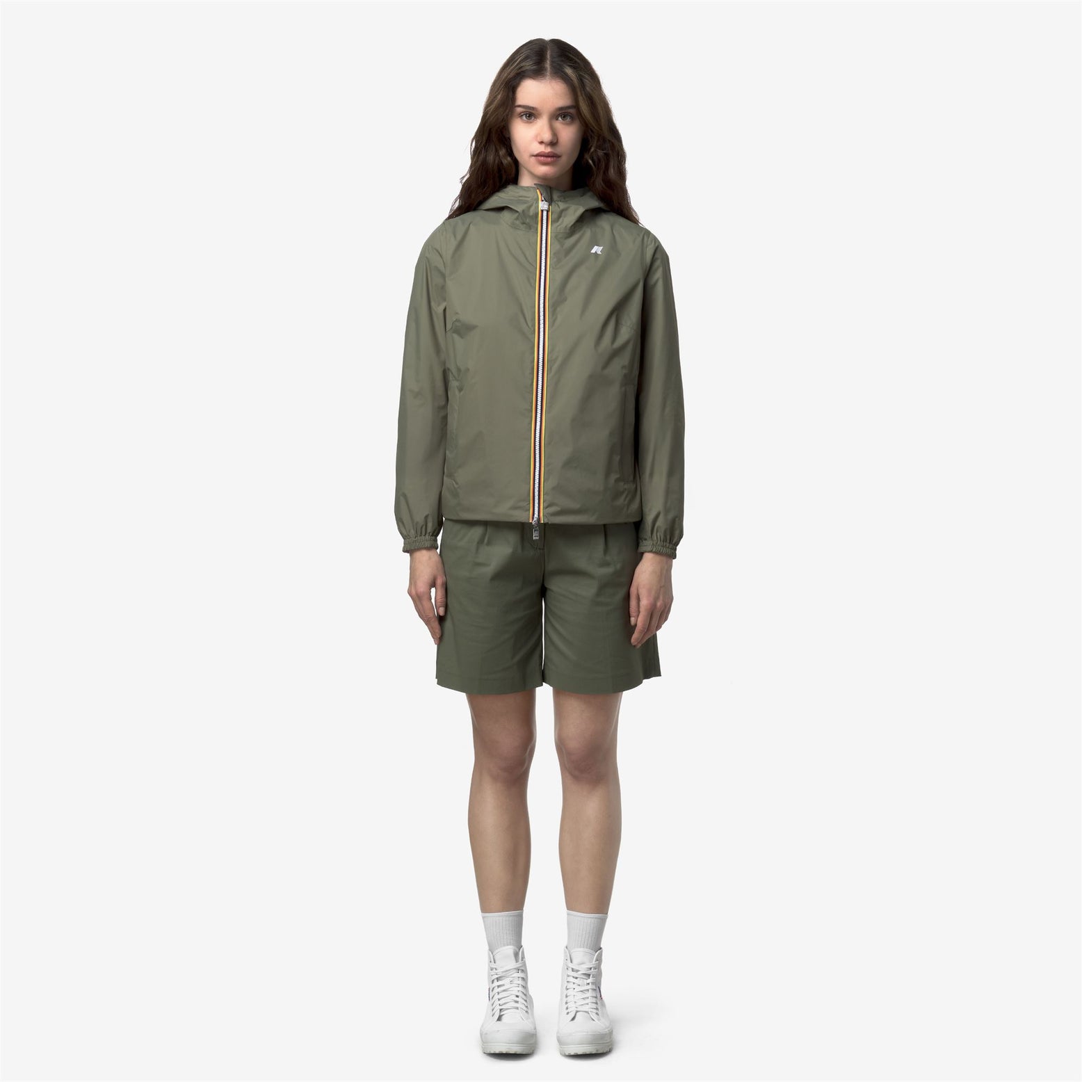 Giacca Lil 2.0 Plus.2 Reversible Donna Green Lichen/Violet Glicine