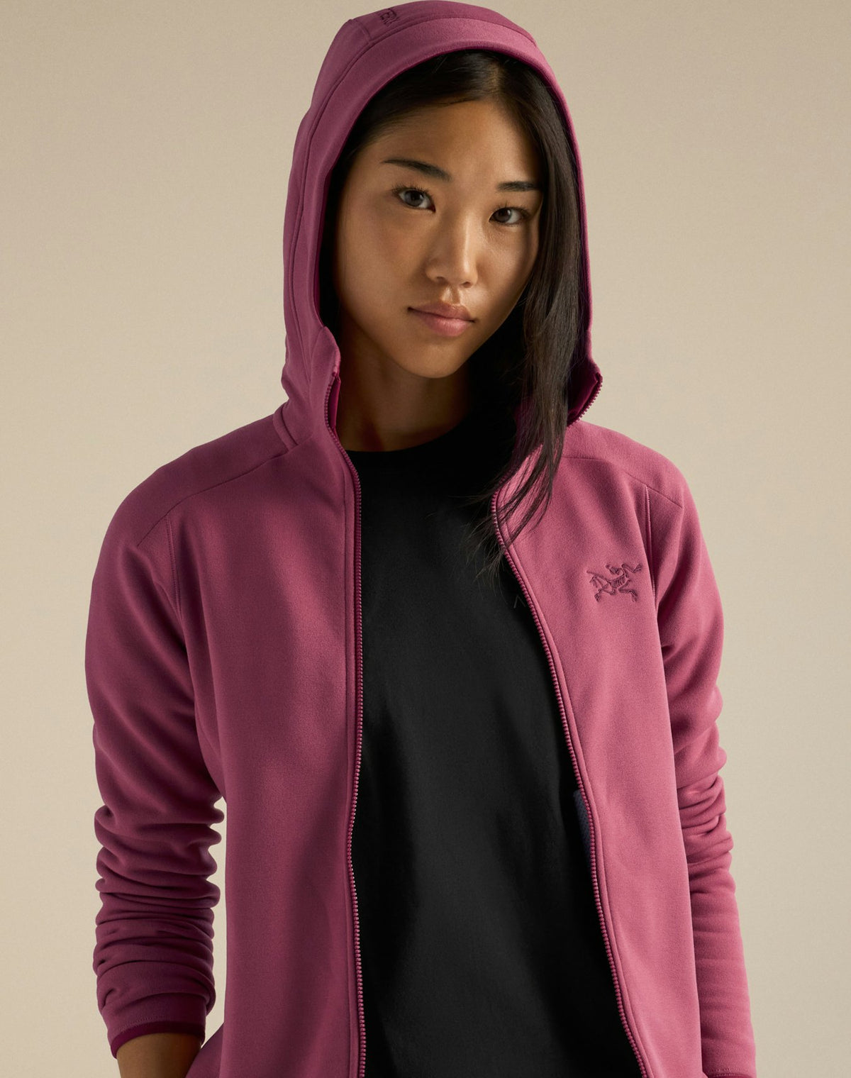 Maglia Kyanite Hoody Donna LIght Renegade/Renegade