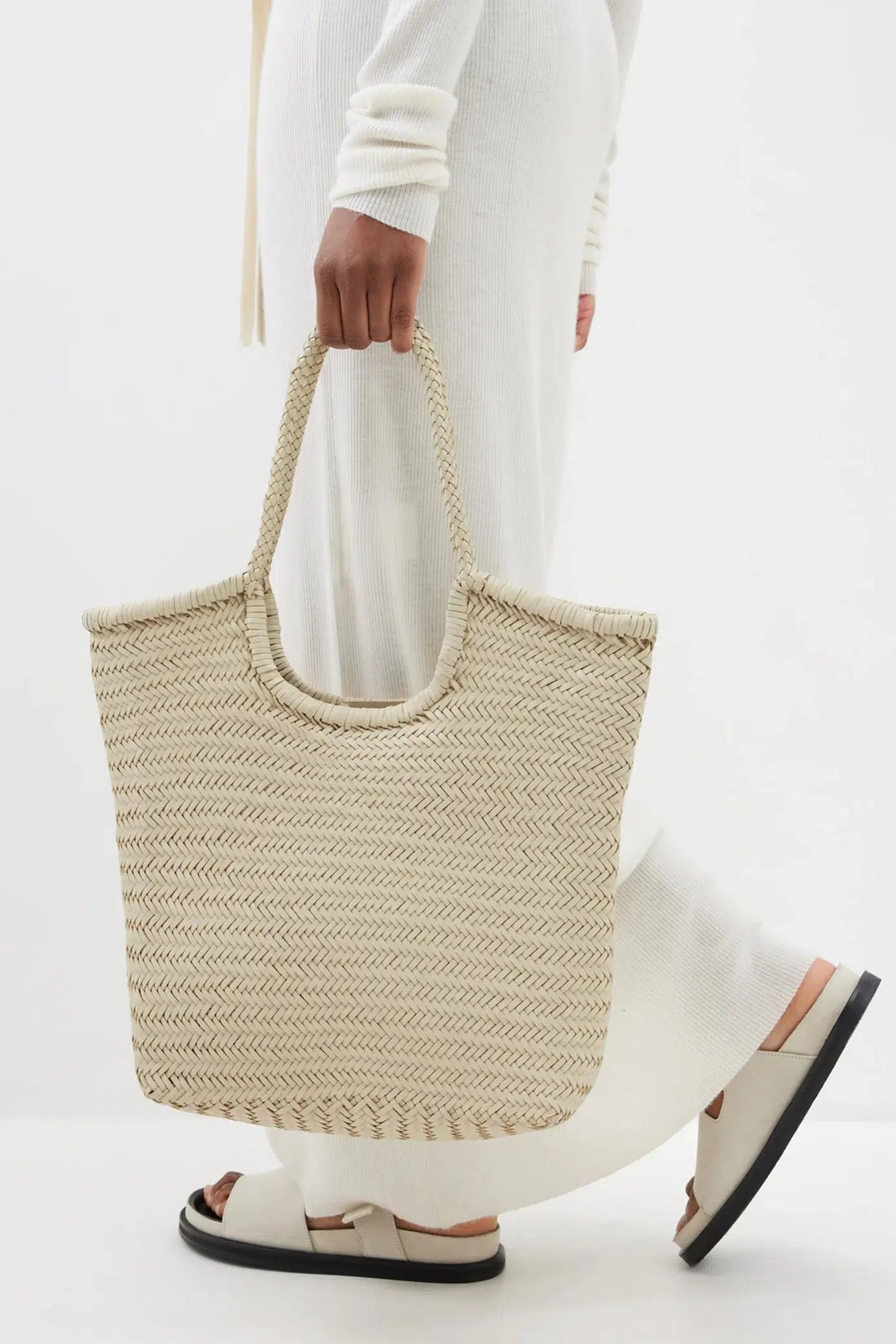 Bolsa Diagonal Triple Mujer Sand