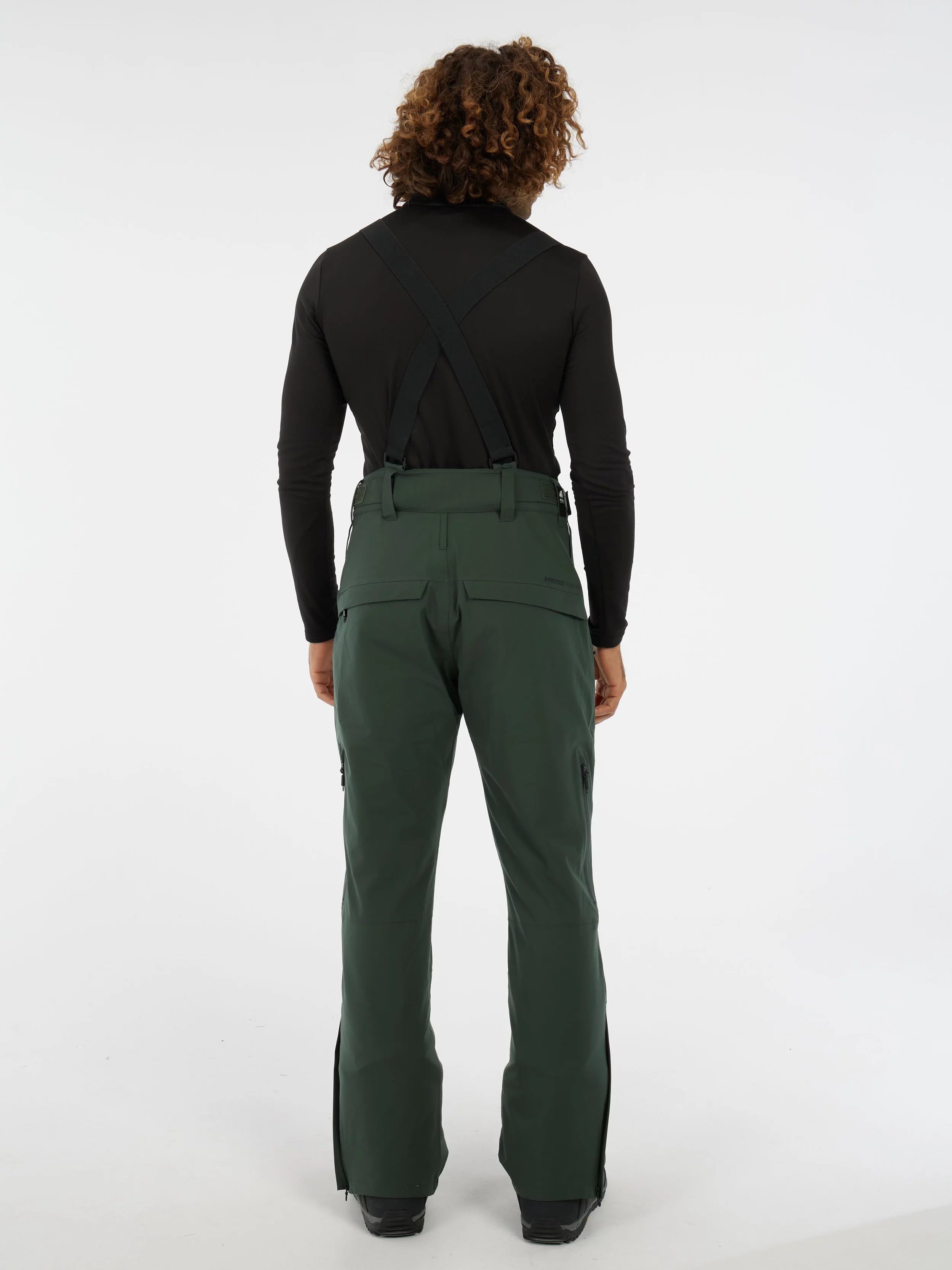 Pantaloni Mikado Uomo Kale Green