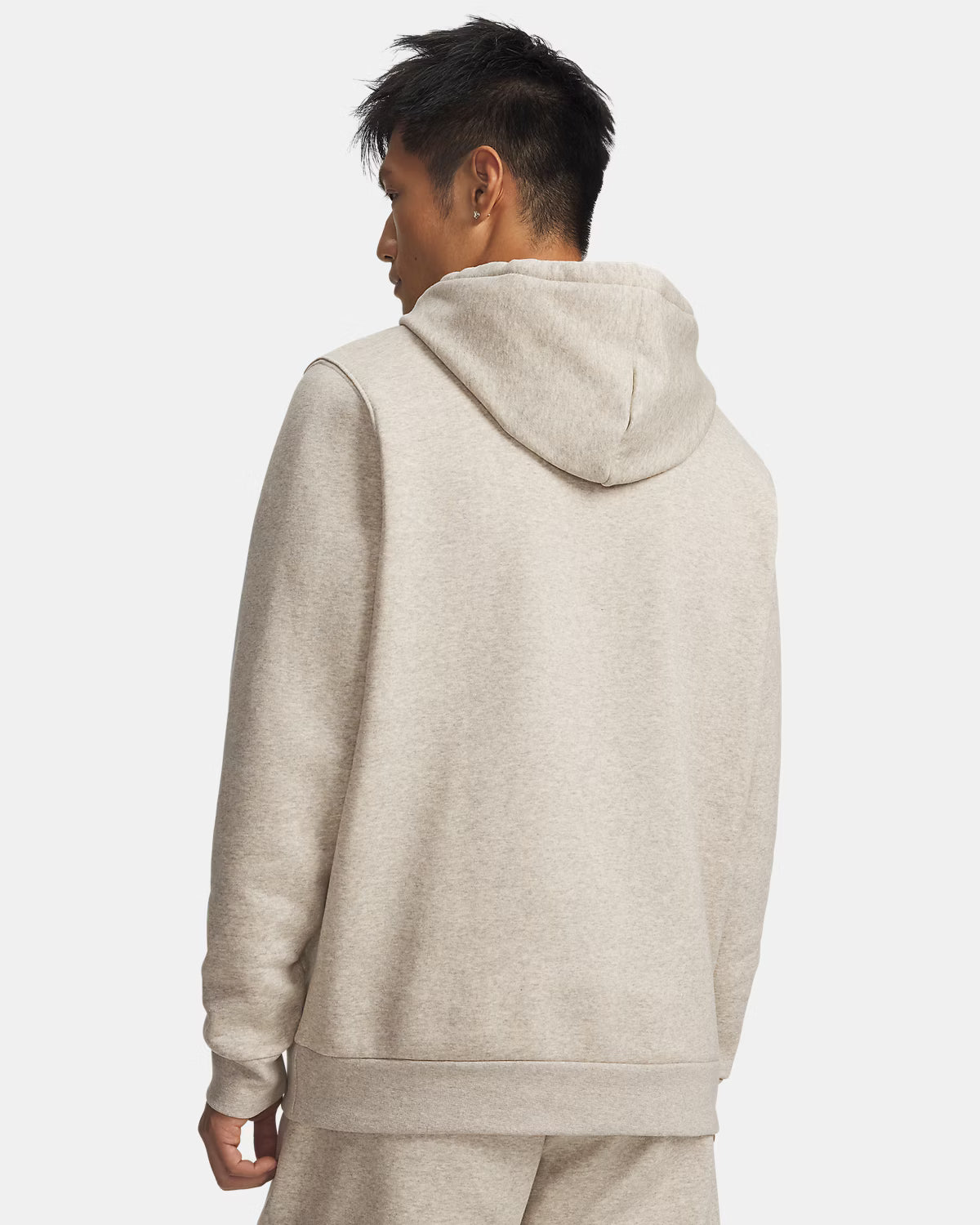 Maglia Icon Fleece Hoodie Uomo Timberwolf Taupe
