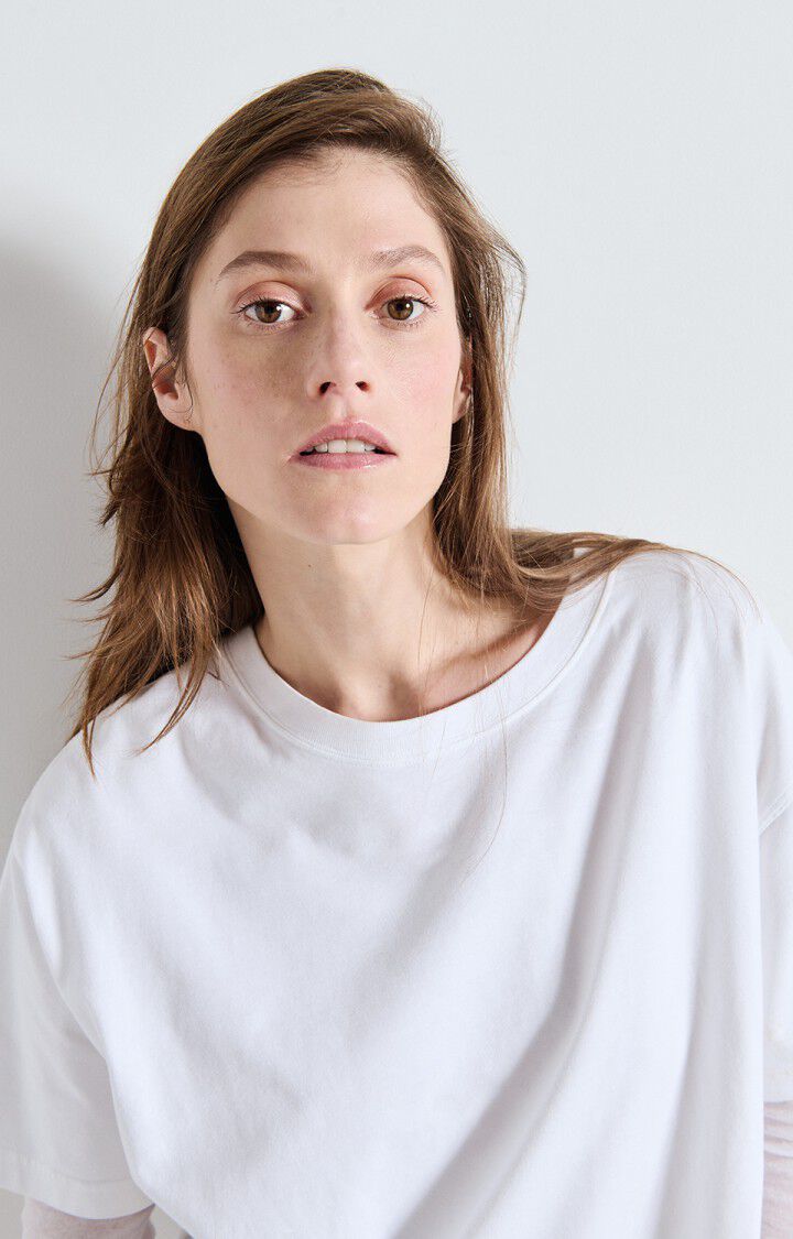 T-shirt Fizvalley Donna White