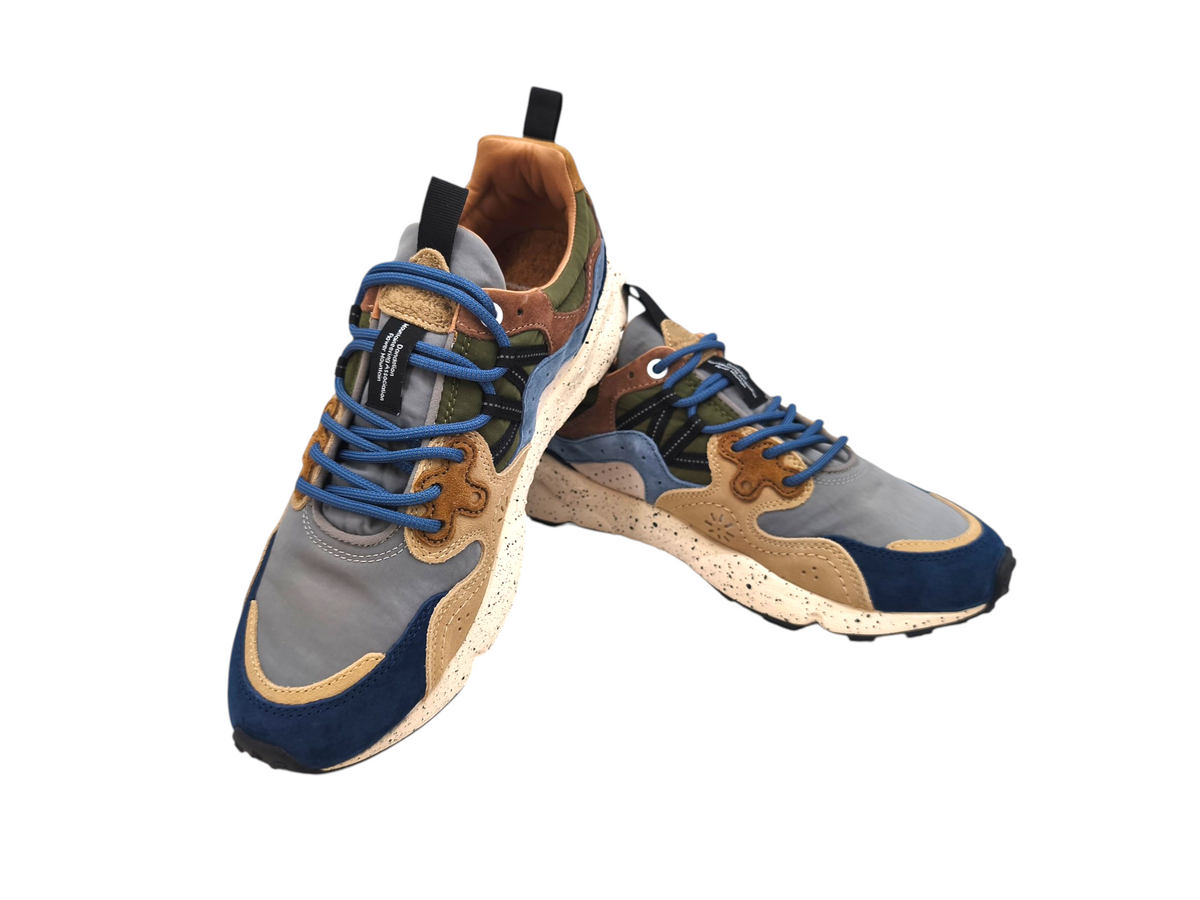 Men's Yamano 3 Shoes Navy/Light Brown/Grey