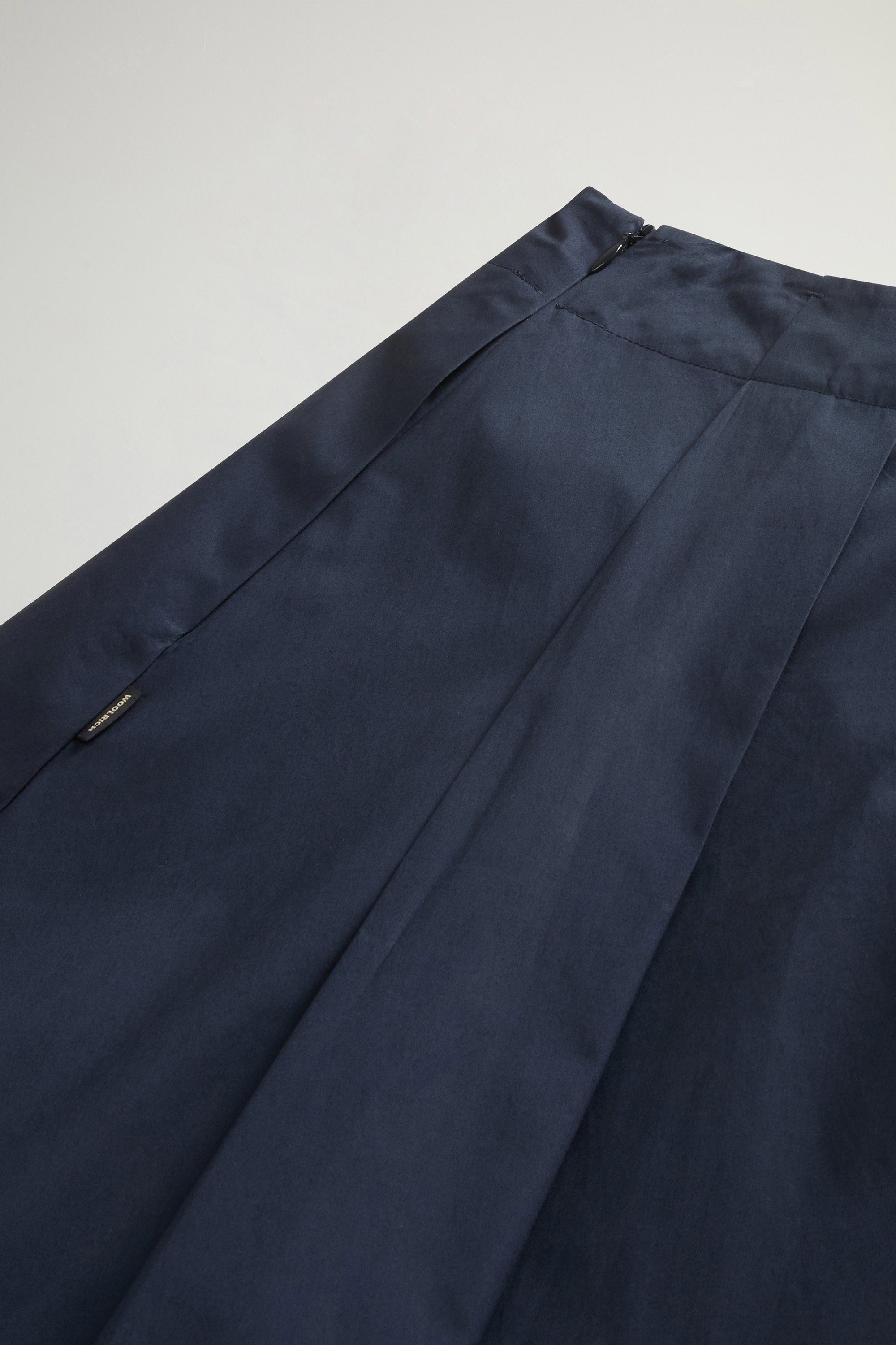 Gonna Cotton Poplin Donna Melton Blu