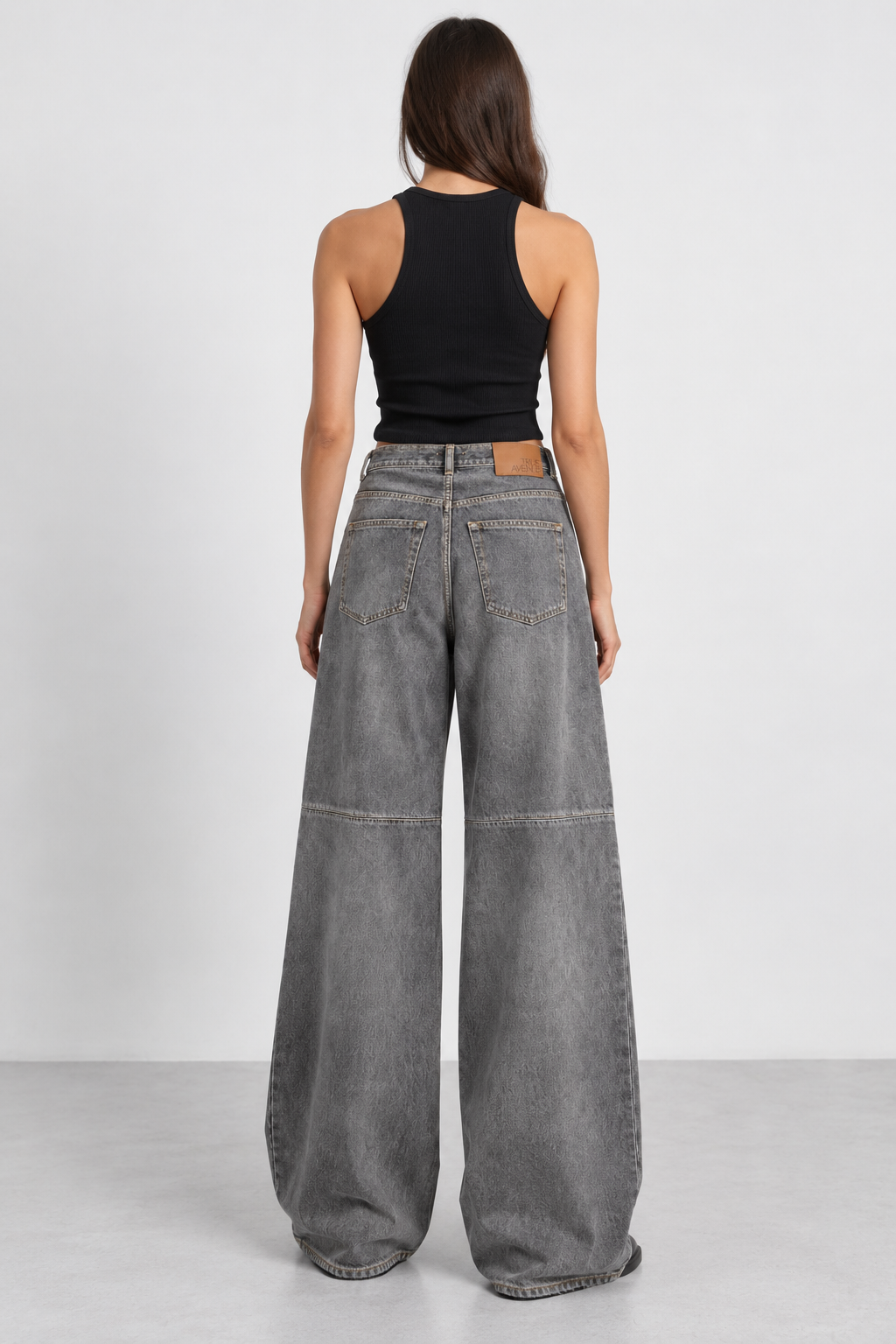 True | Pantalon Eleonora Femme Open Black