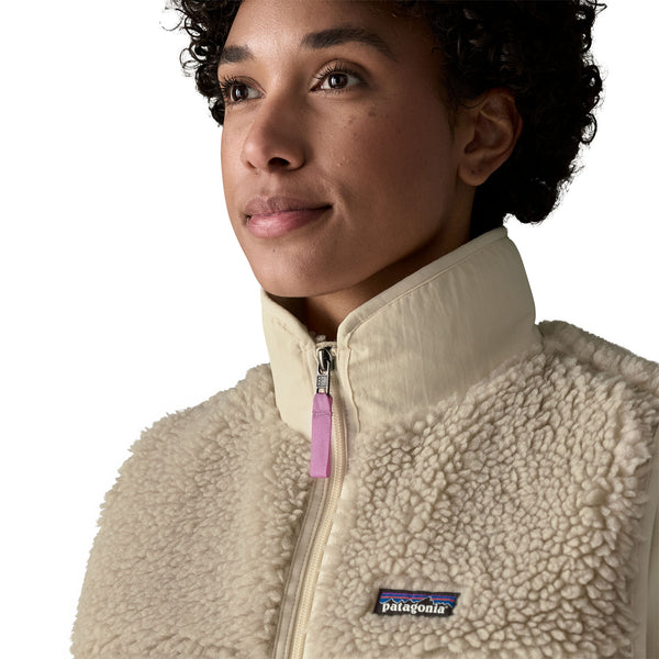 Gilet Classic Retro-X Fleece Donna Natural/Light Violet