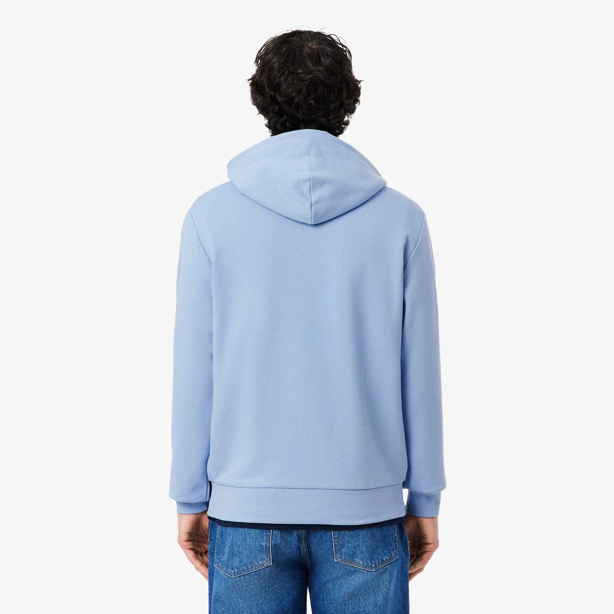 Sudadera Classic Fit Hoddy Hombre Light Blue