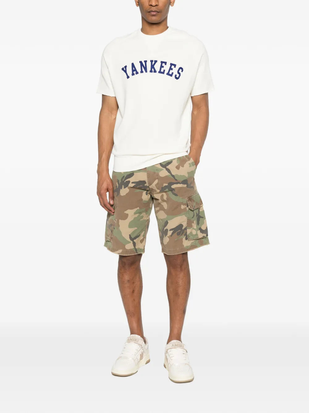 Sudadera Yankees Hombre Cream