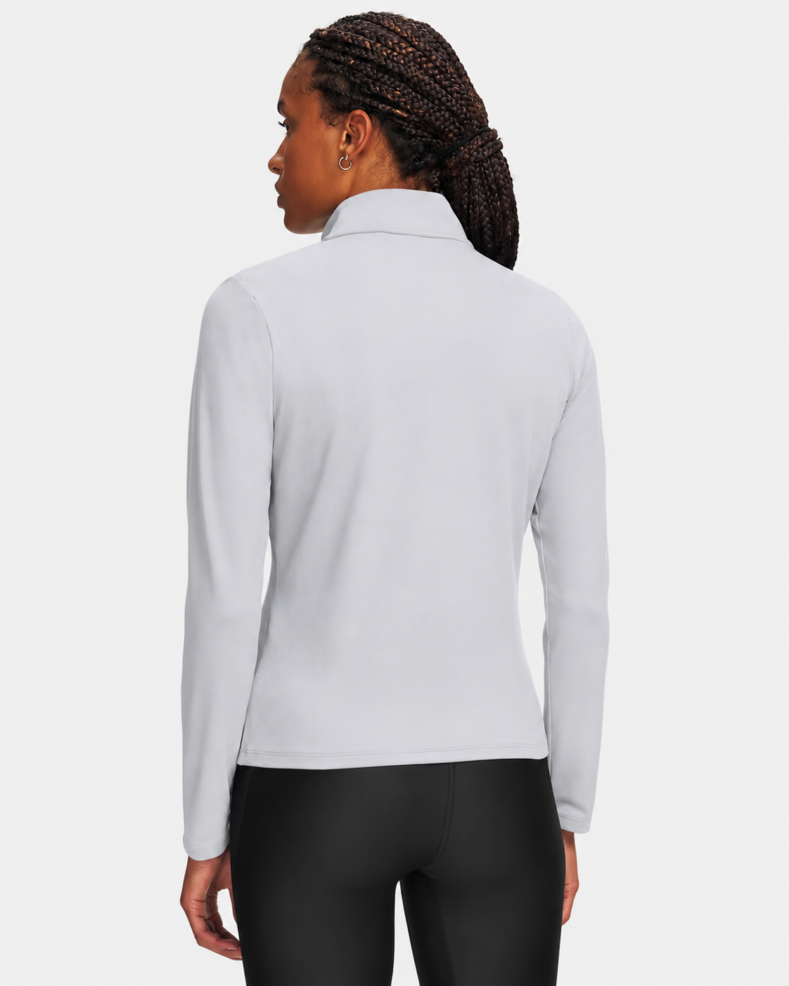 Maglia Motion Fitter Full Zip Donna Halo Gray
