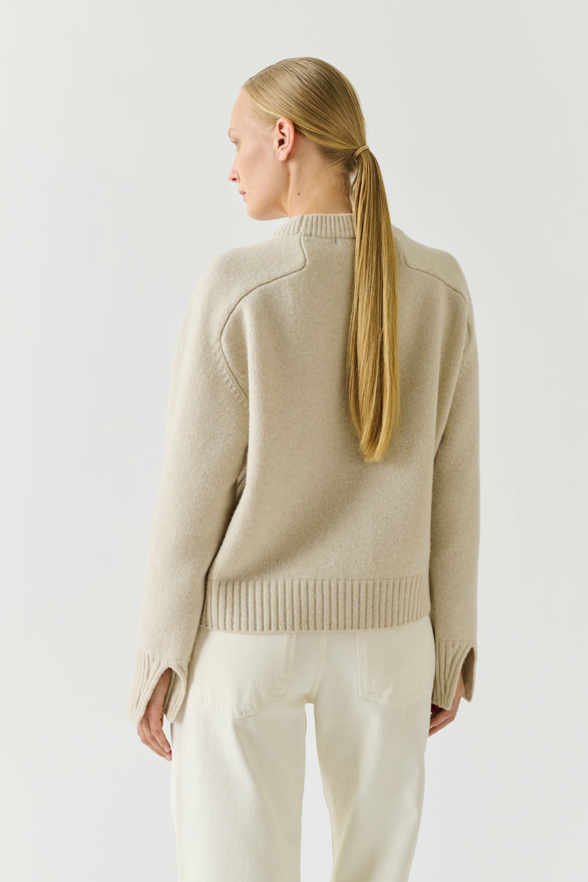 Maglia Will Donna Ecru Chine