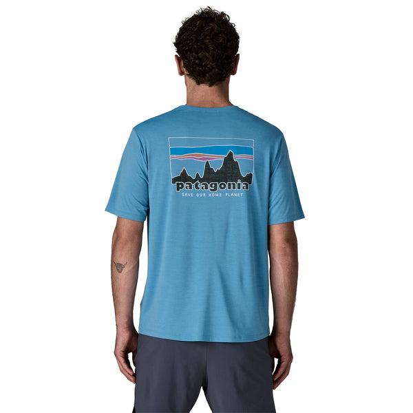 T-shirt Cap Cool Daily 73' Skyline Uomo Shore Blue