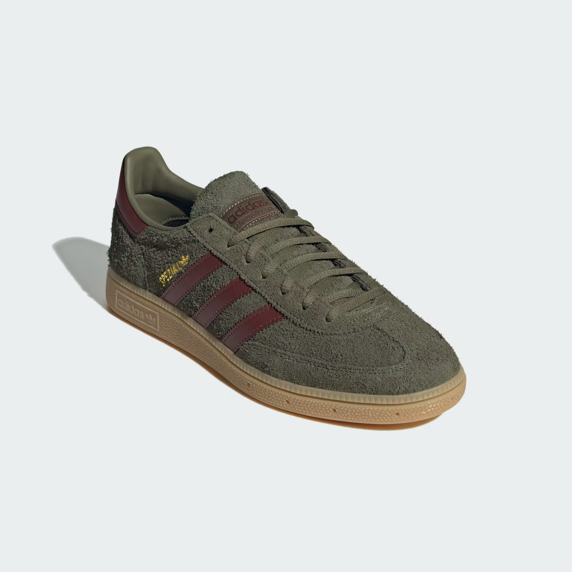 Scarpe Handball Spezial Focus Olive/Fox Brown/Gum