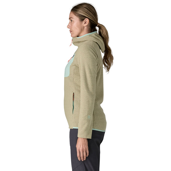 Frau R1 Air Full-Zip Hoody Pullover Weathered Stone