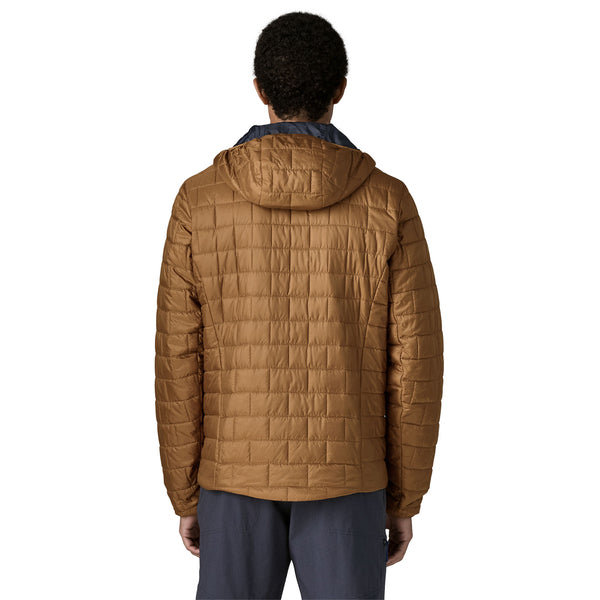 Giacca Nano Puff Hoody Uomo Deer Brown