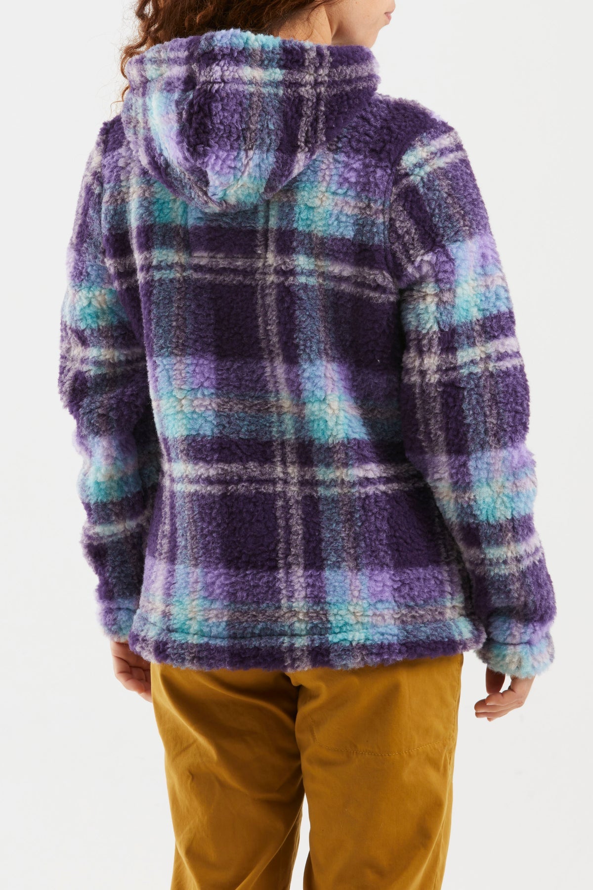 Maglia Anais Donna Purple/Tartan