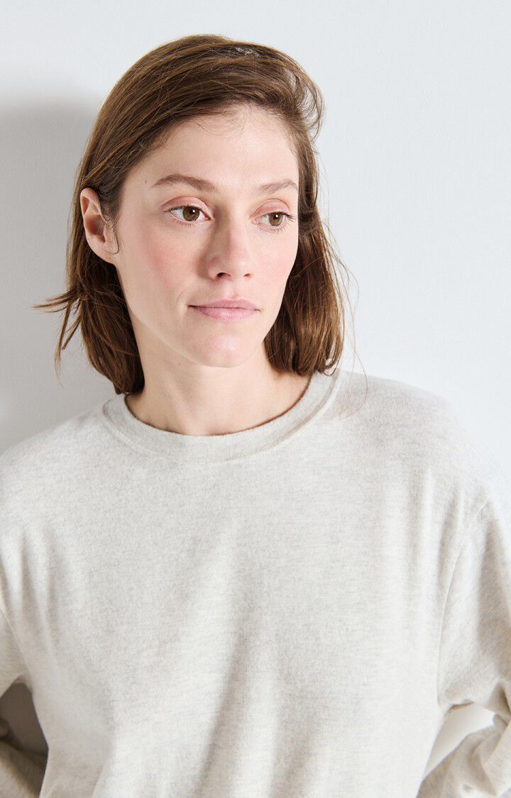 T-shirt Ypawood Femme Gris Chine