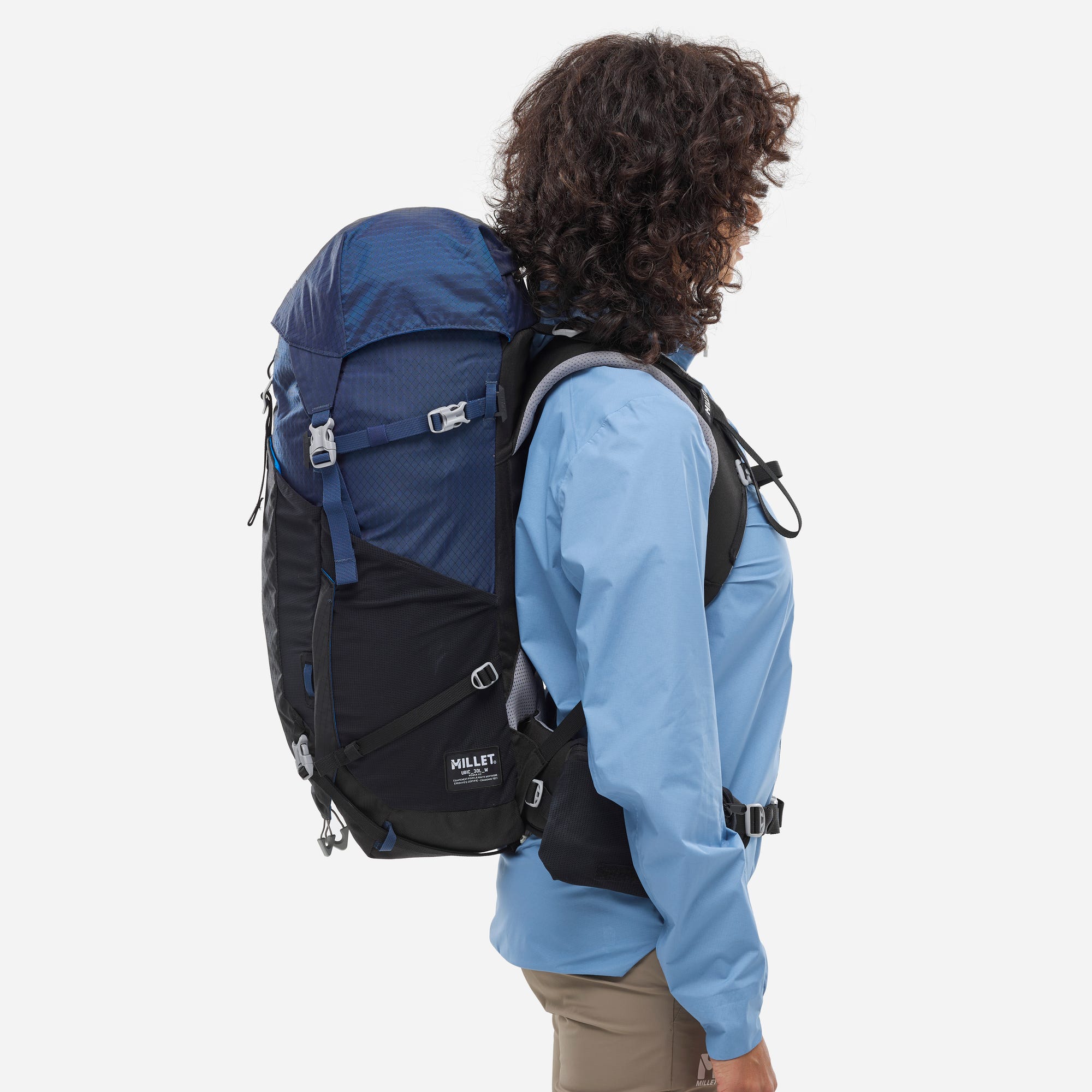 Zaino Ubic 30W Donna Black/Dark Blue