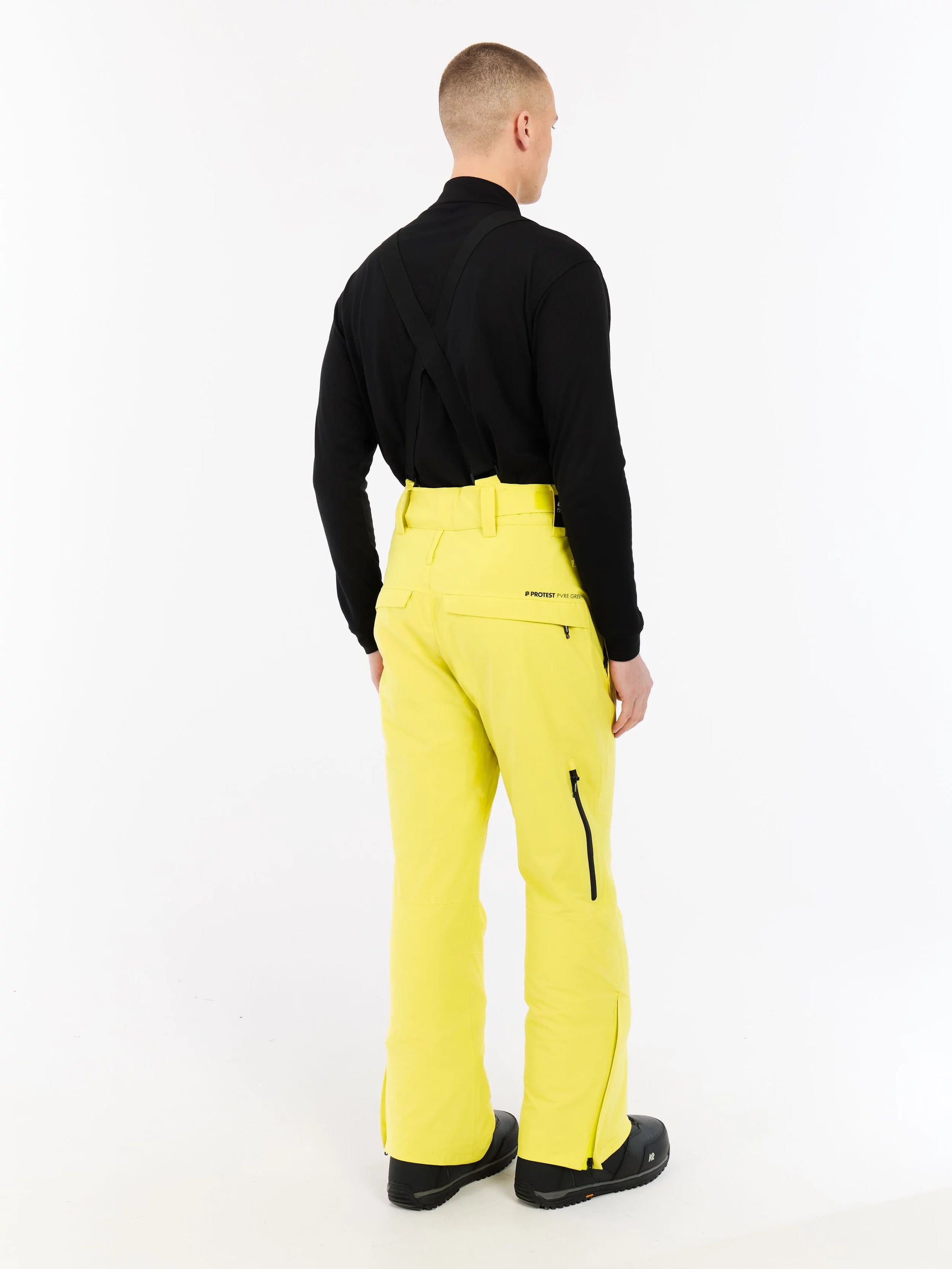 Pantalones Mikado Hombre Lime Splash
