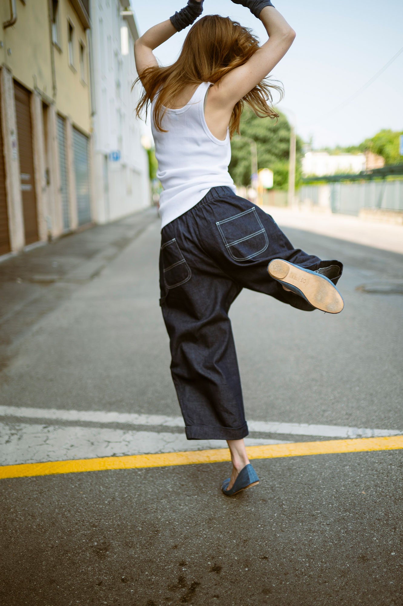 Pantaloni The Perp 169 Donna Denim Rise