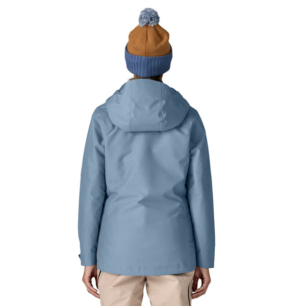 Frau Insulated Powder Town Jacke Barnacle Blue