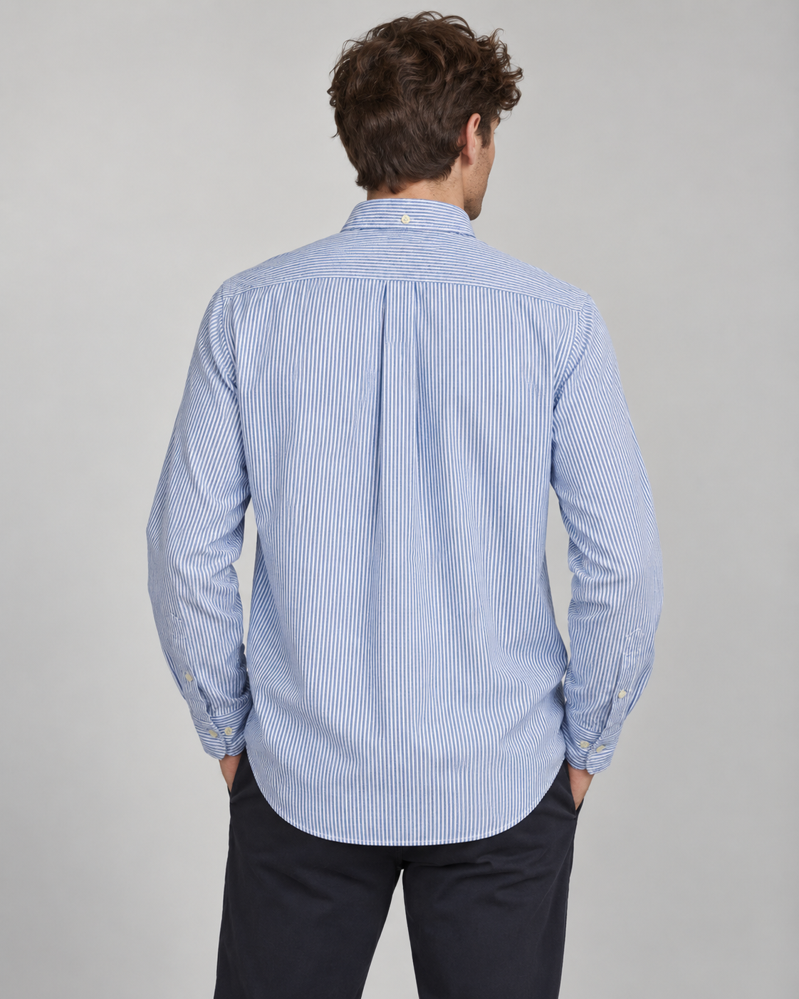 Camisa Pitt Hombre Blu