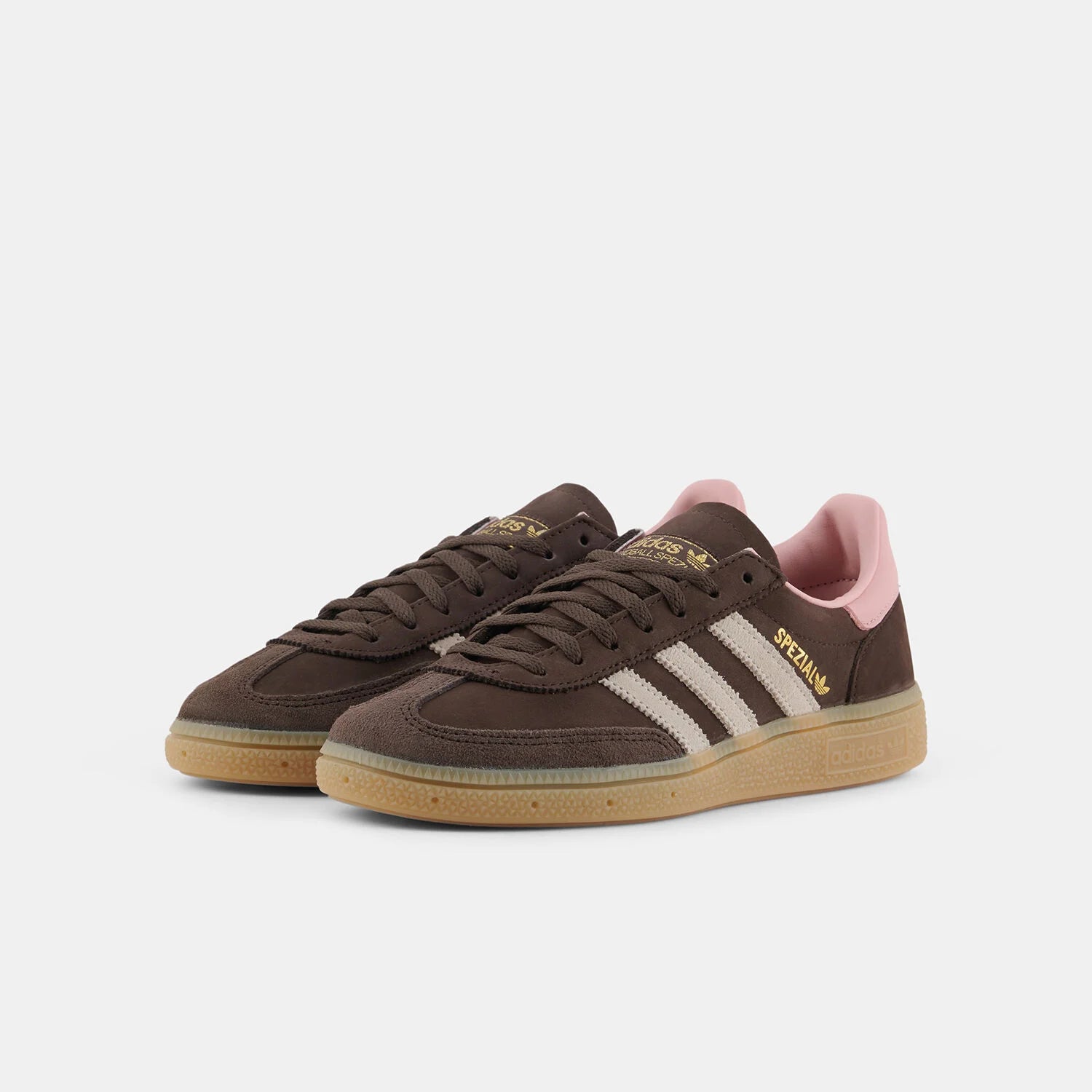 Scarpe Handball Spezial Donna Dark Brown/Alluminium/Pink
