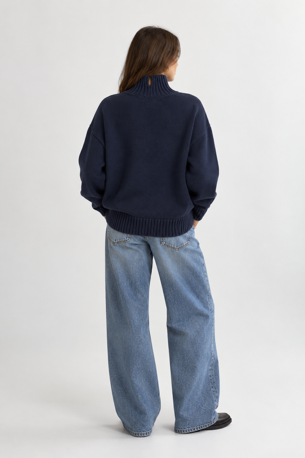 Alyki Cashmere | Γυναικείο πουλόβερ Rowan Marino