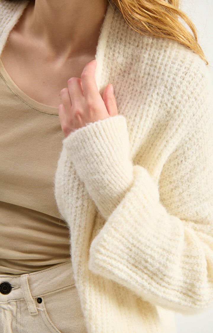 Cardigan East Femme Nacre