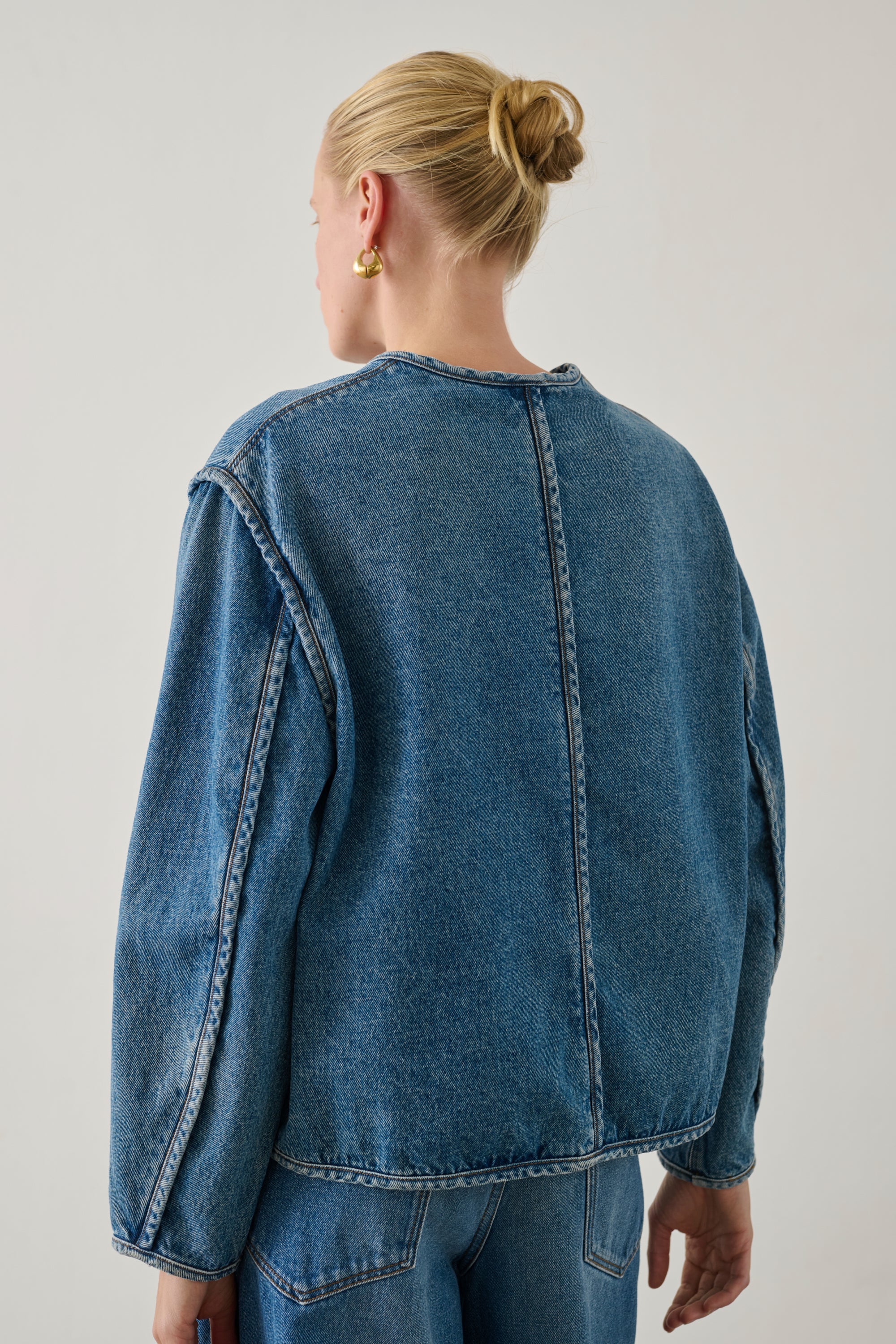 Chaqueta Agata Denim Mujer Blue