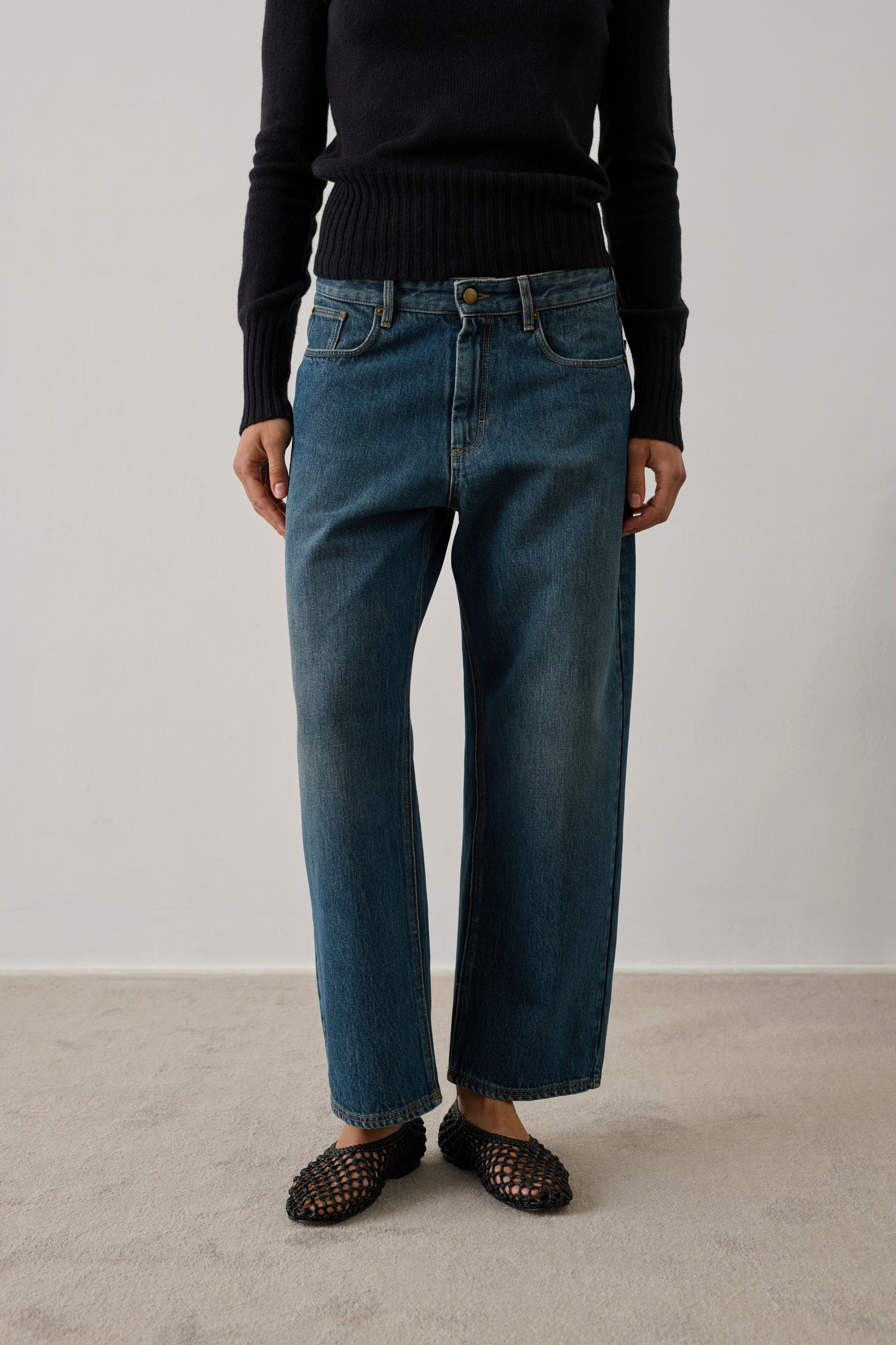 Pantaloni Harrison Donna Blue/Vert