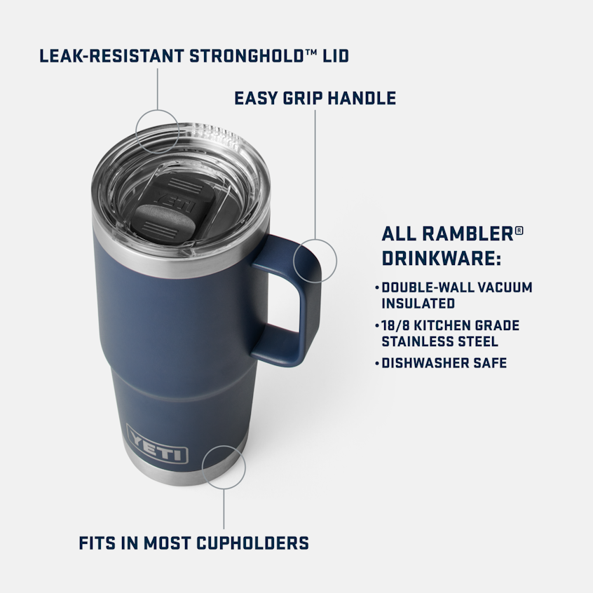 Botella Termica Travel Mug 591 ml Rescue Red