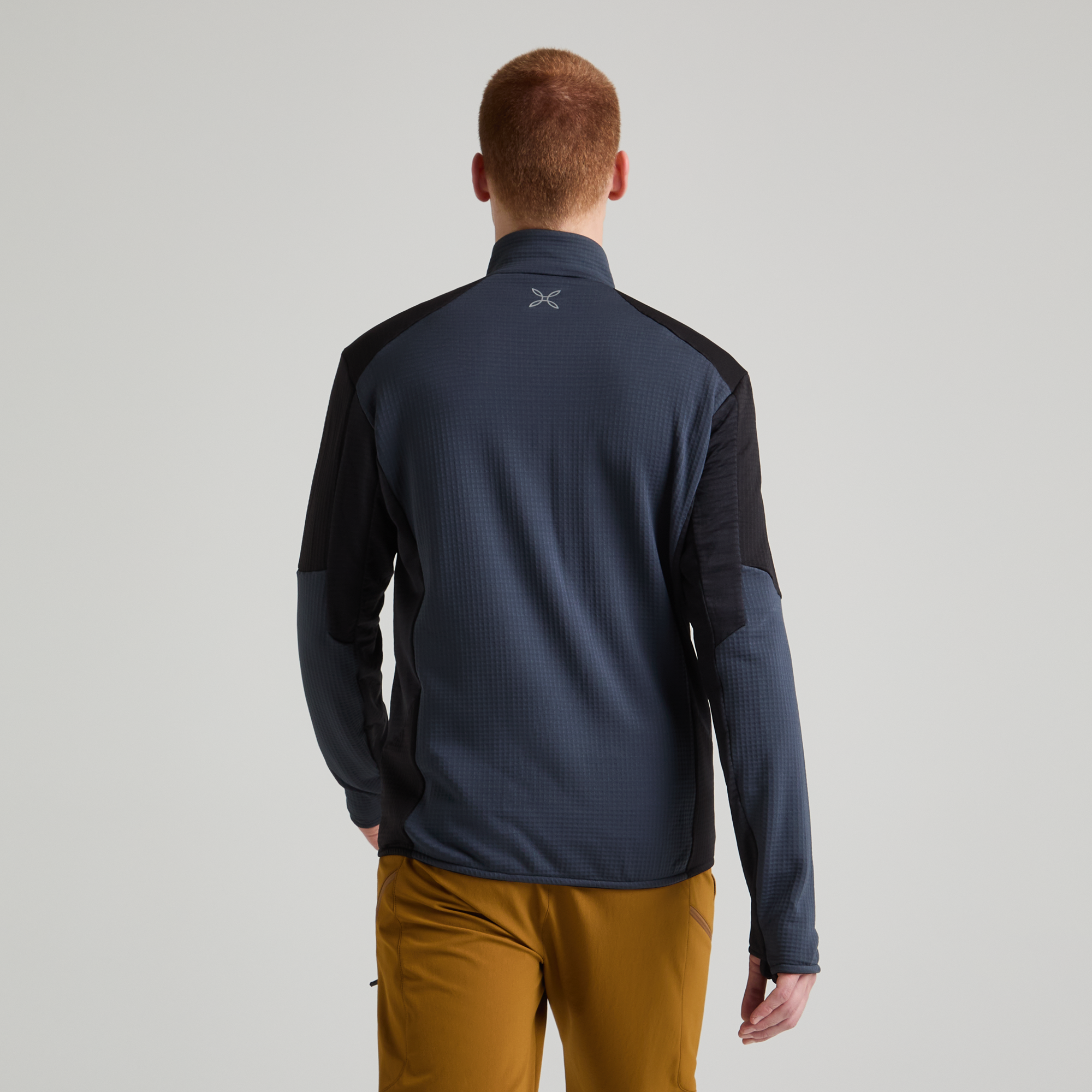 Men's Stretch Color Jumper sage Green/Black