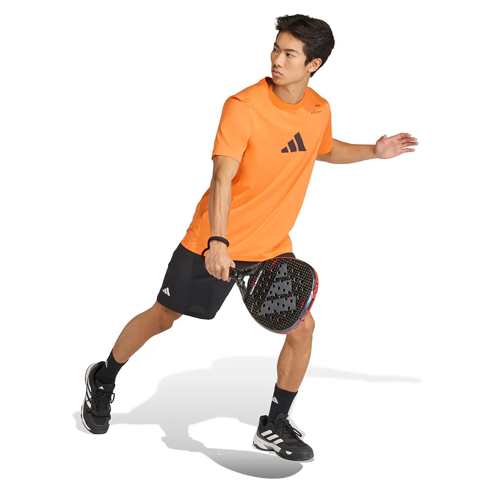 T-shirt Padel Category Graphic Uomo Pure Orange