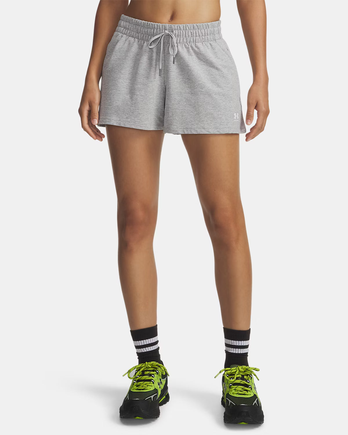 Frau Sport Terry Shorts Mod Gray Light Heathe