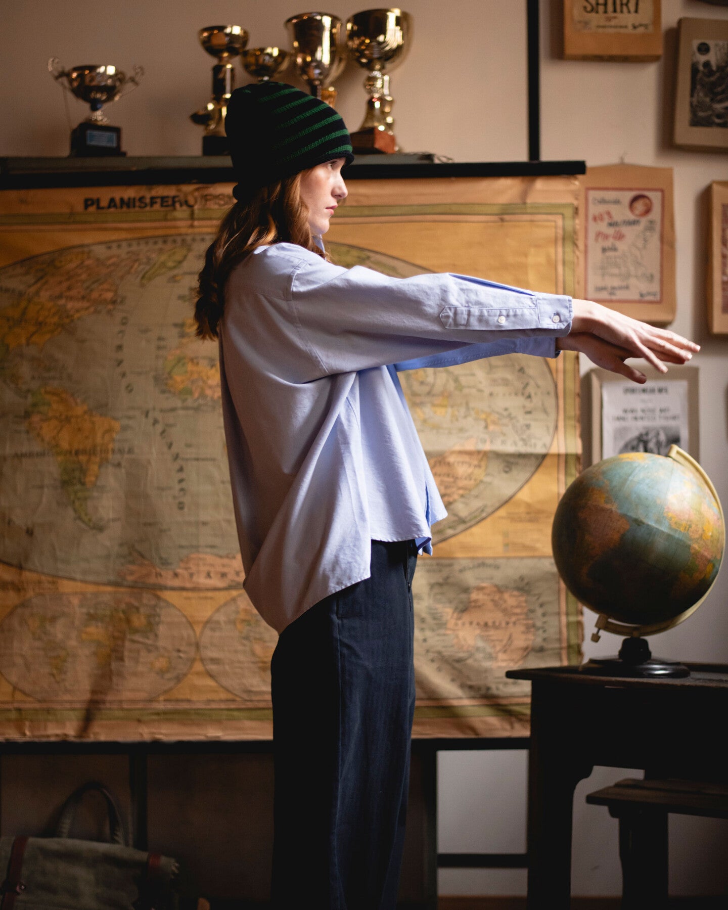 Frau 141 Hemd Baby Blue