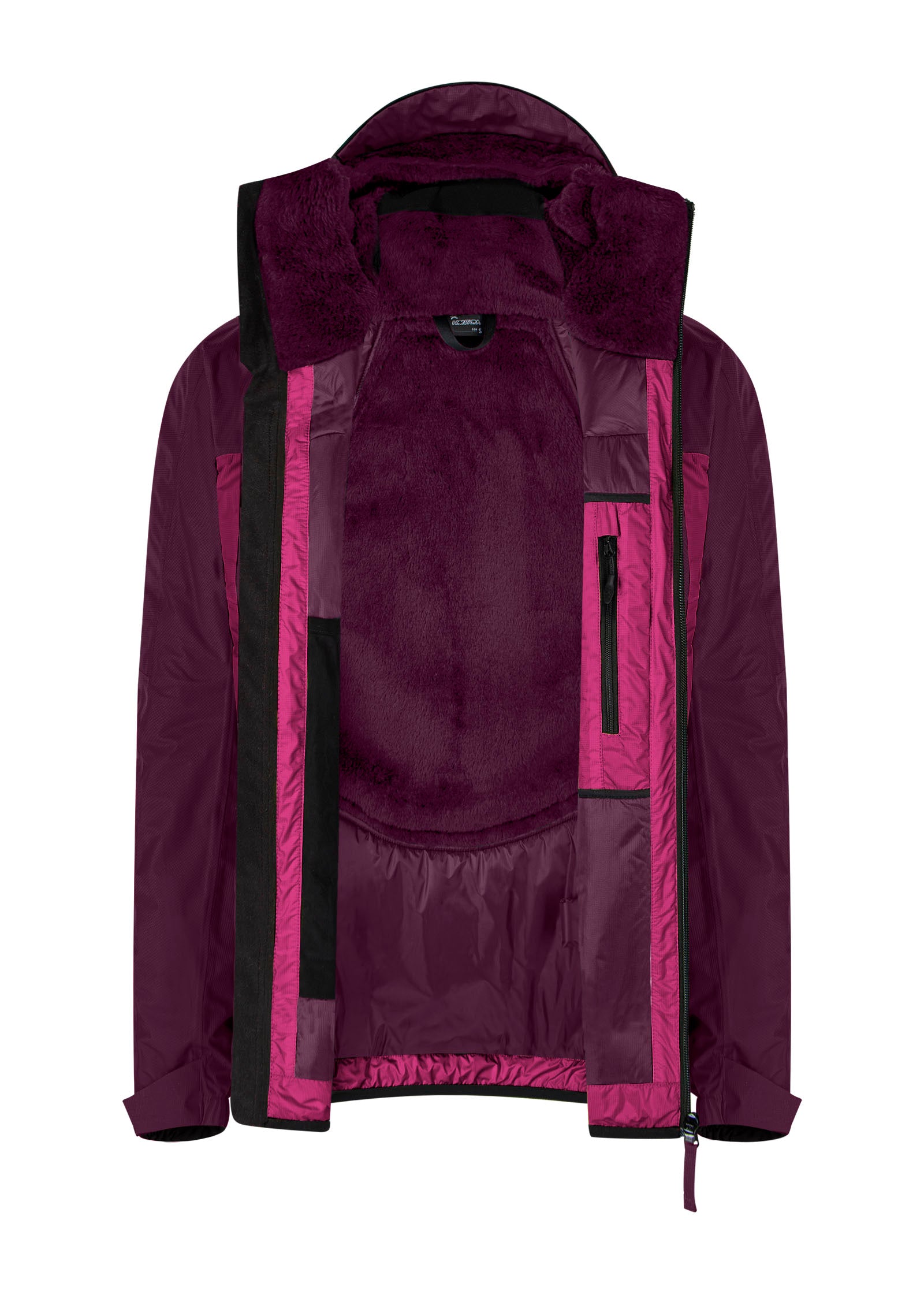 Veste Nevis 2.0 Femme Baton Rouge/Vinaccia