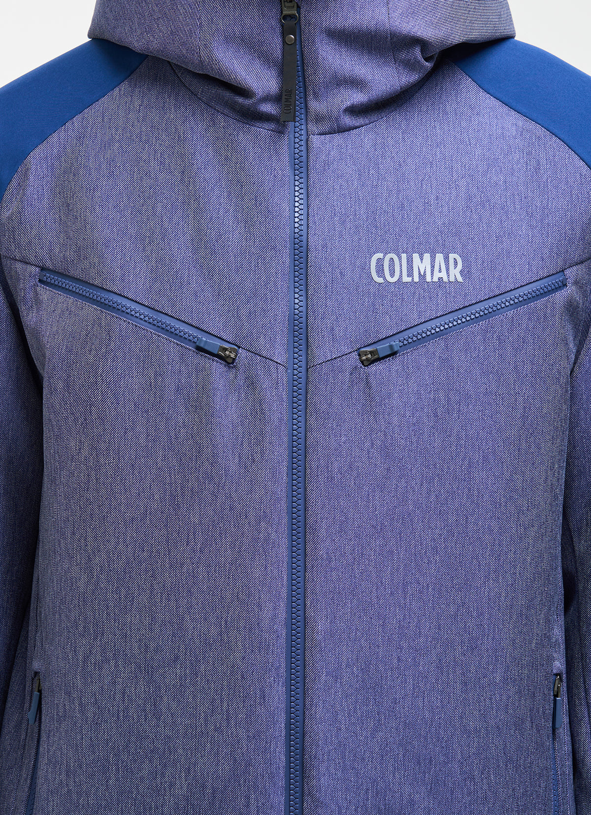 Mann Denim Jacke Blu Midnight
