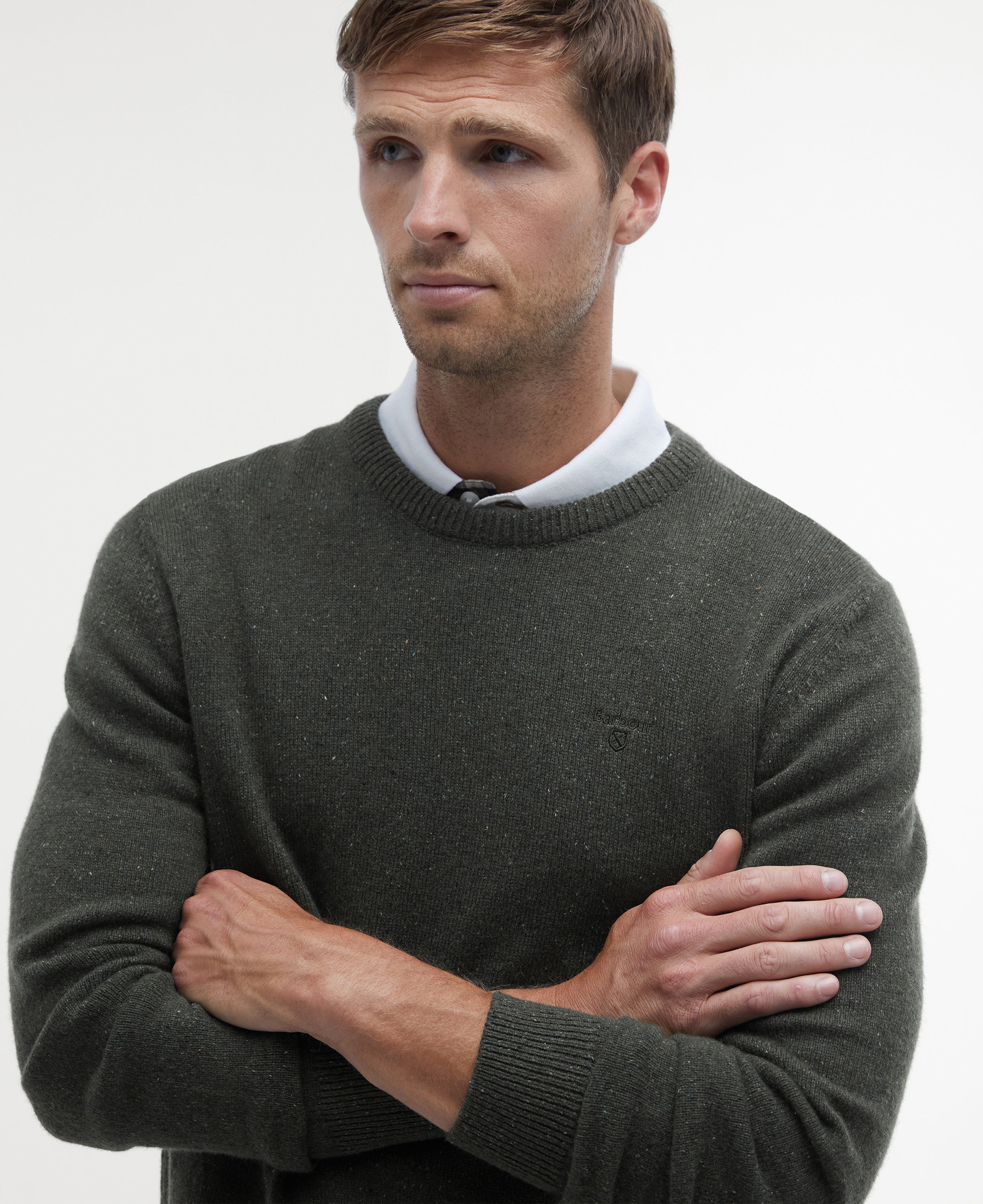 Men's Tisbury Sweater Dark Seaweed