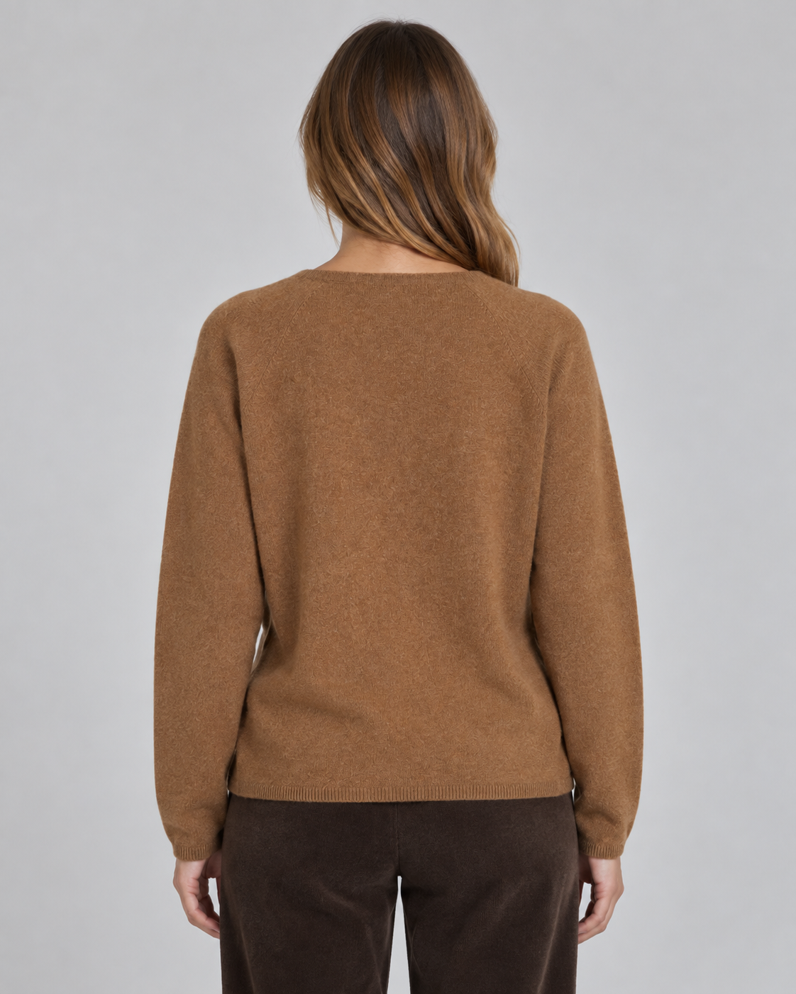 Women's Funny Jumper Caramel