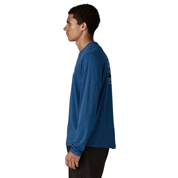 T-shirt Cap Cool Daily 73' Skyline Uomo Clement Blue