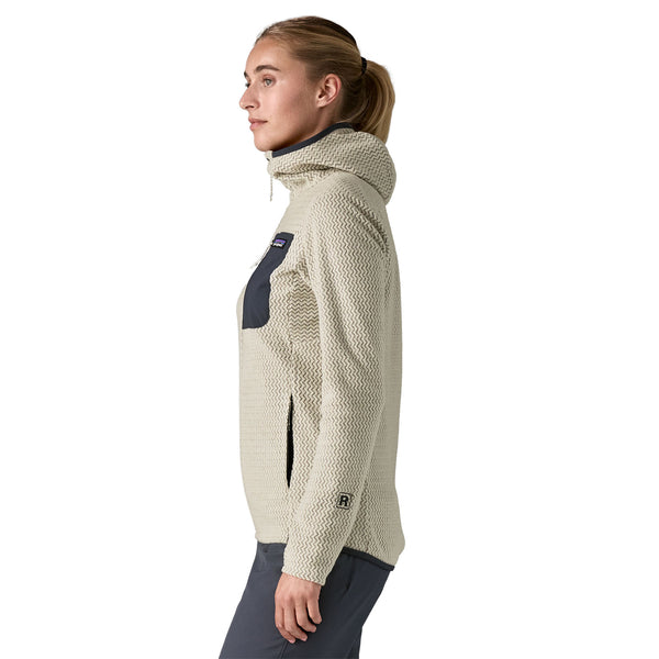 Maglia R1 Air Full-Zip Hoody Donna Wool White
